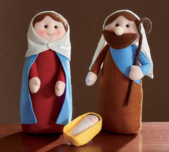 Plush Holy Family