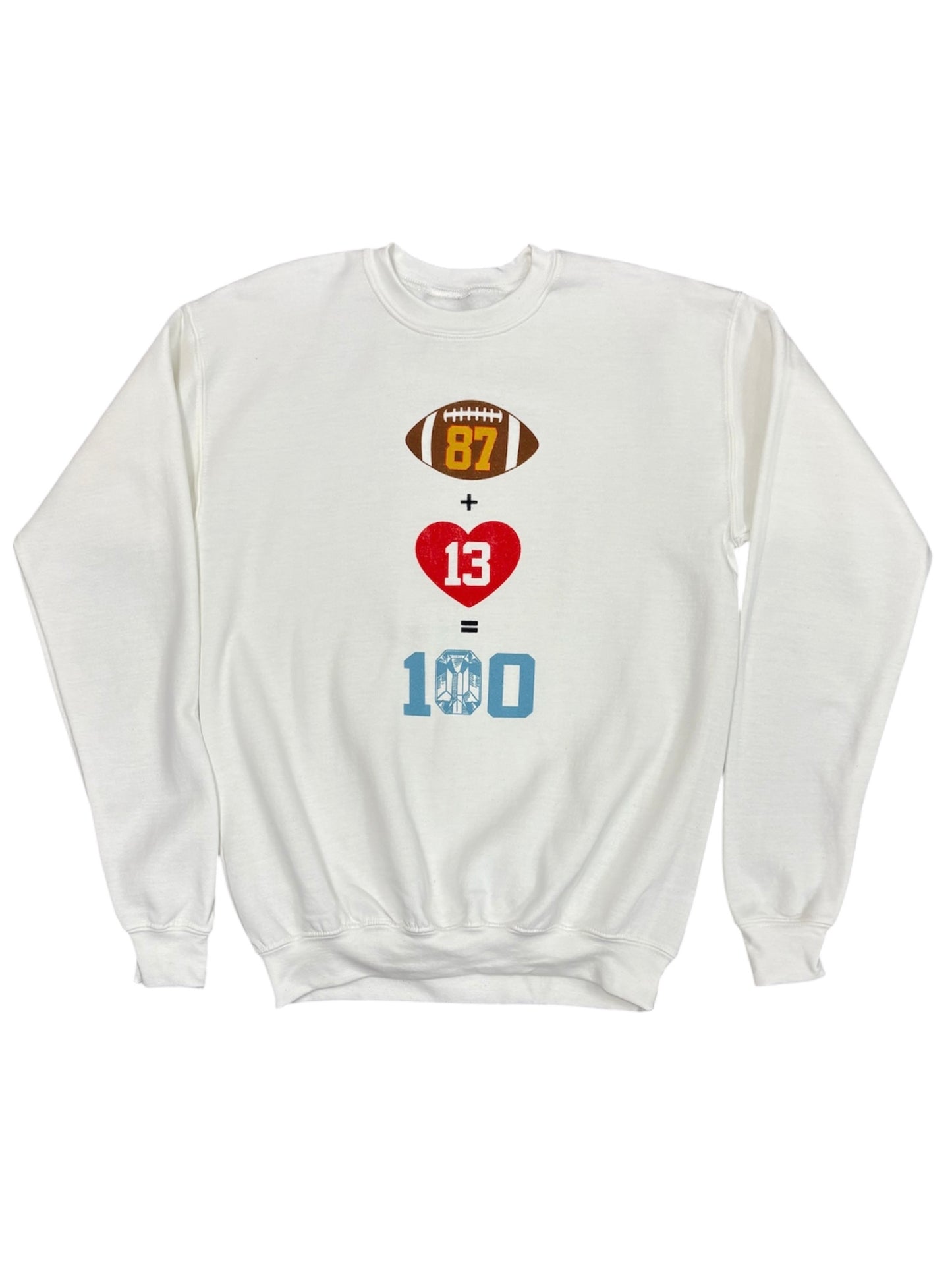 87 Plus 13 In My Era Football Sweatshirt