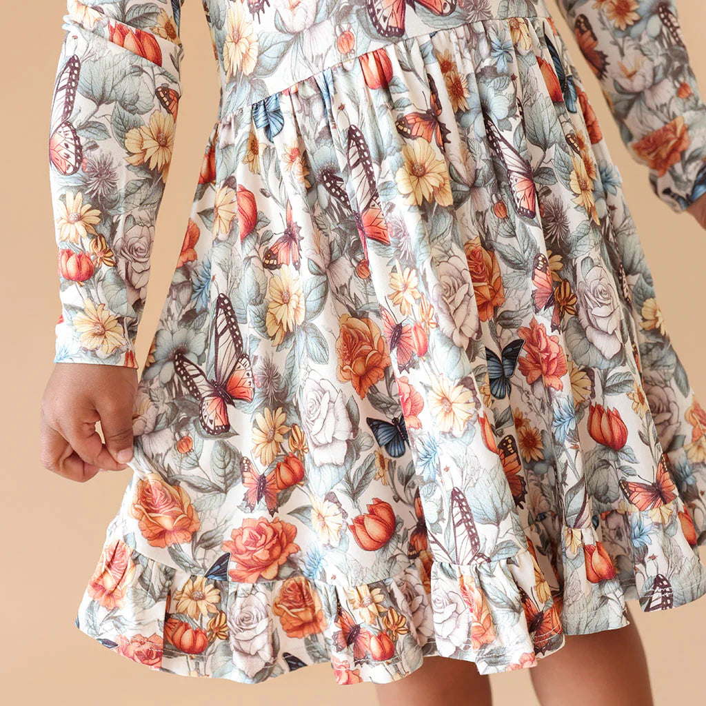 Mariposa Ruffled Twirl Dress