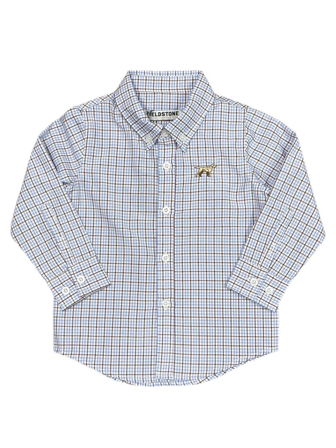 Blue Braxton Button Down Youth