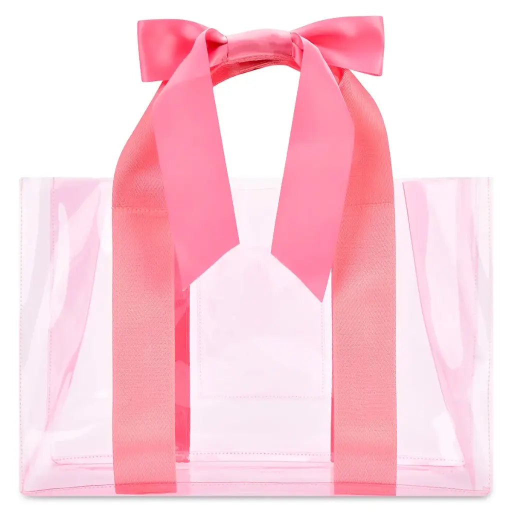 Pink Clear Tote Bag