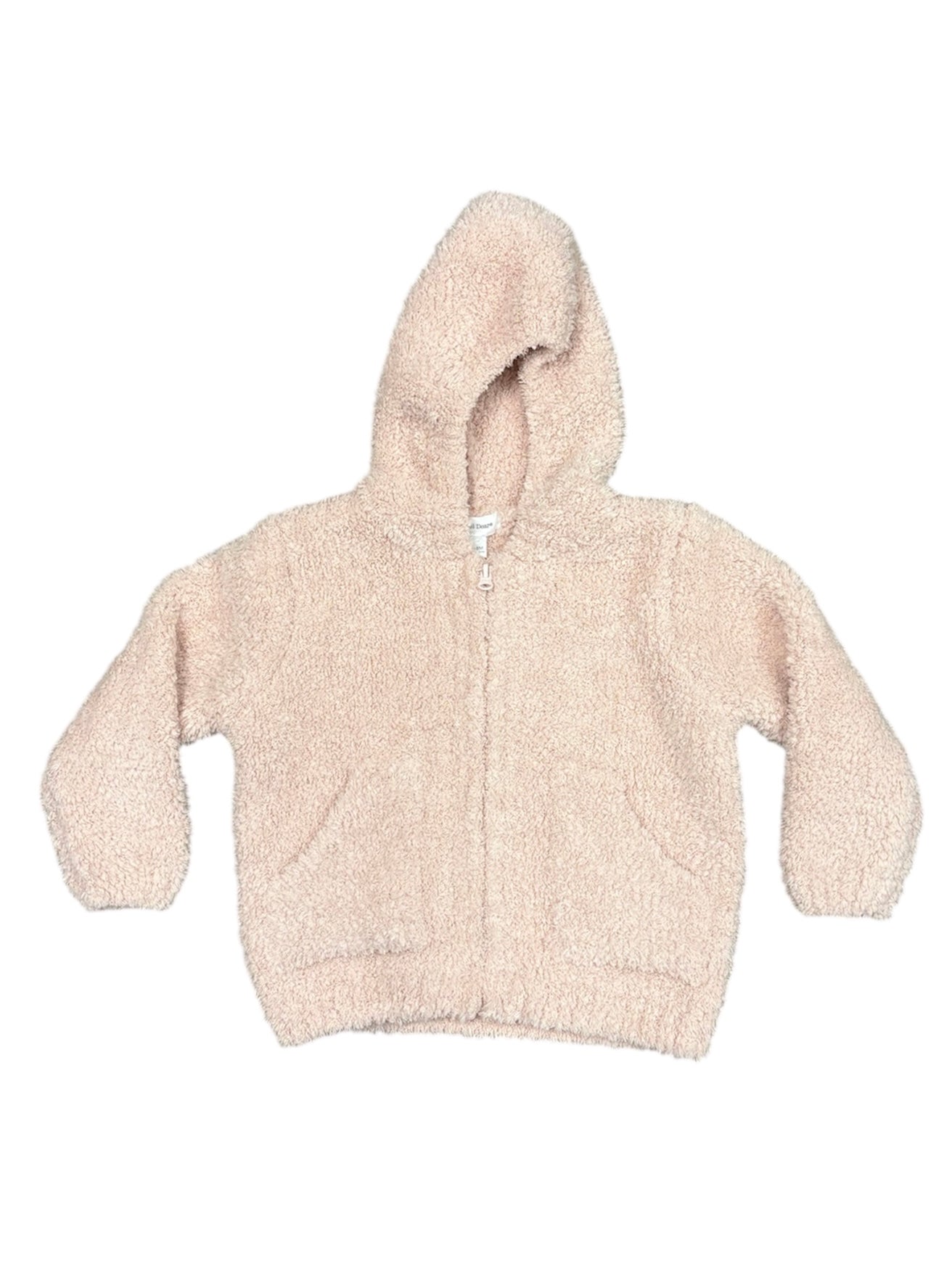 Blush Chenille Hooded Jacket