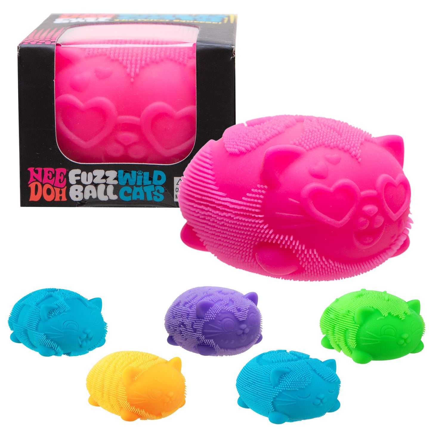 NeeDoh Wild Cats Fuzz Ball
