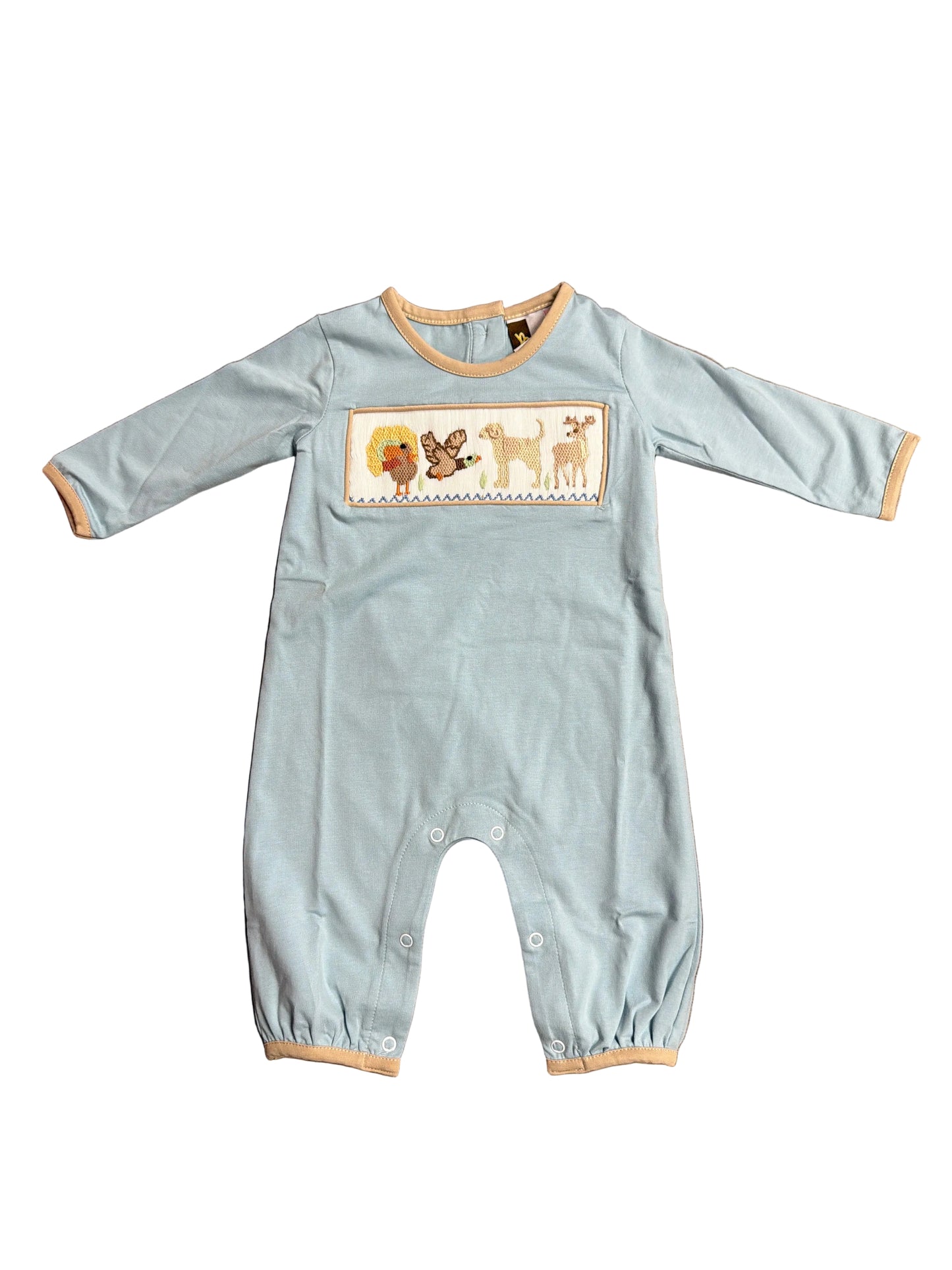 Boy's Life Smocked Romper