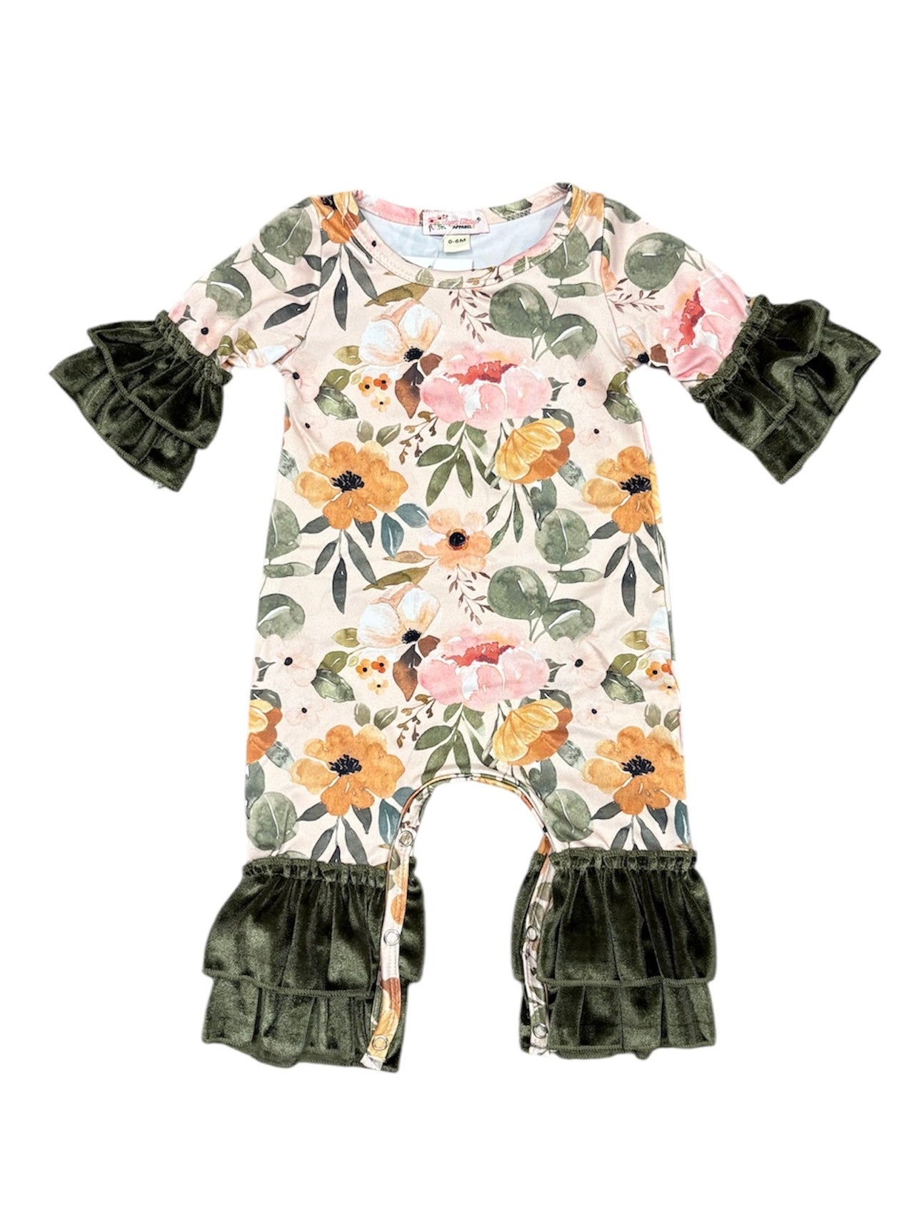 Wispy Blooms Romper