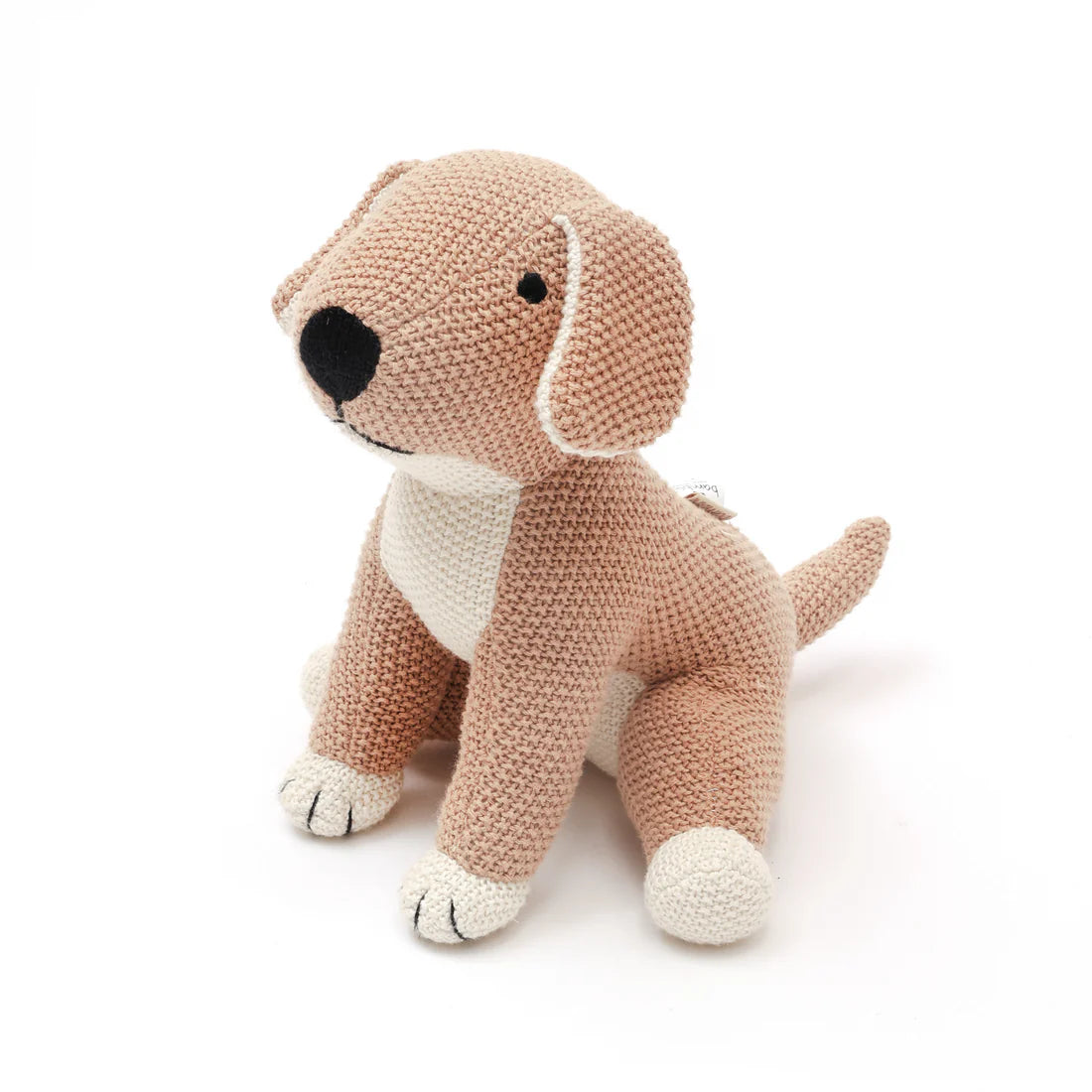 Knitted Puppy Plush