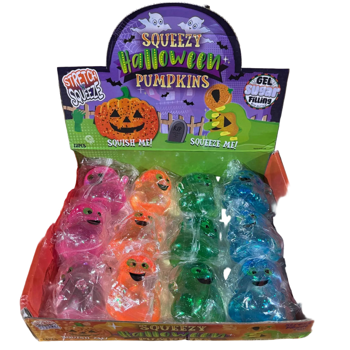 Squeezy Halloween Ghost Squishy