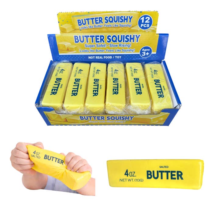 5” Dough Filled Butter Squishy