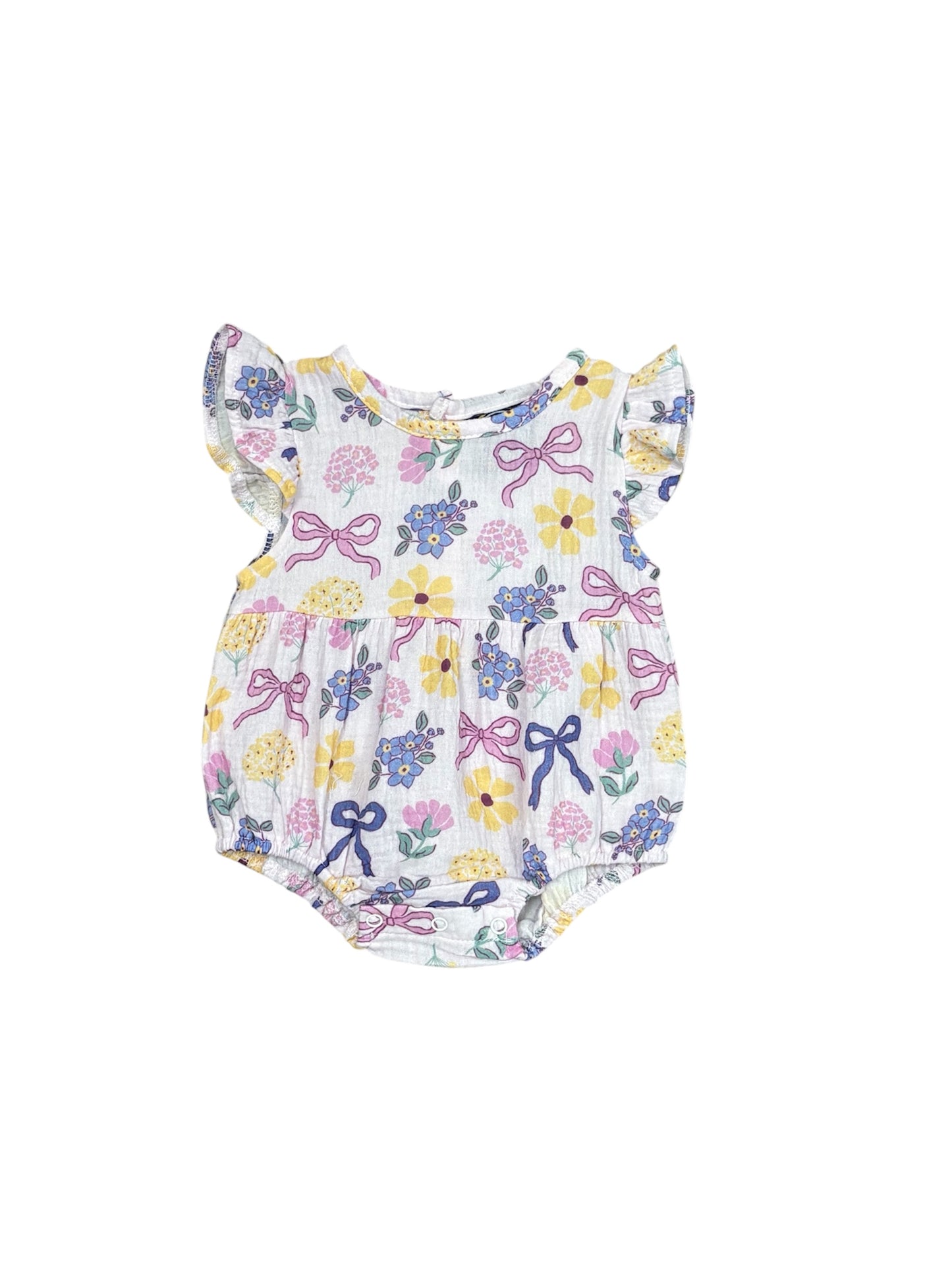 Gauze Petals & Bows Bubble