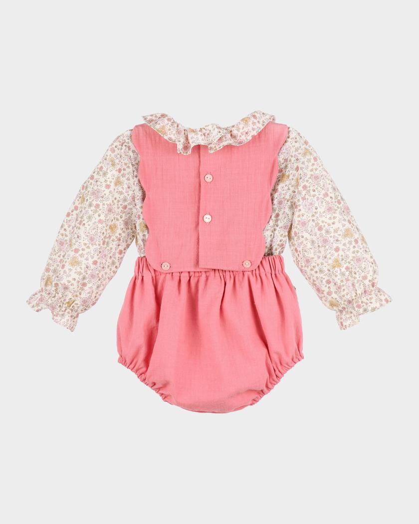 Le Petit Mouse Pink OG Overall Bubble