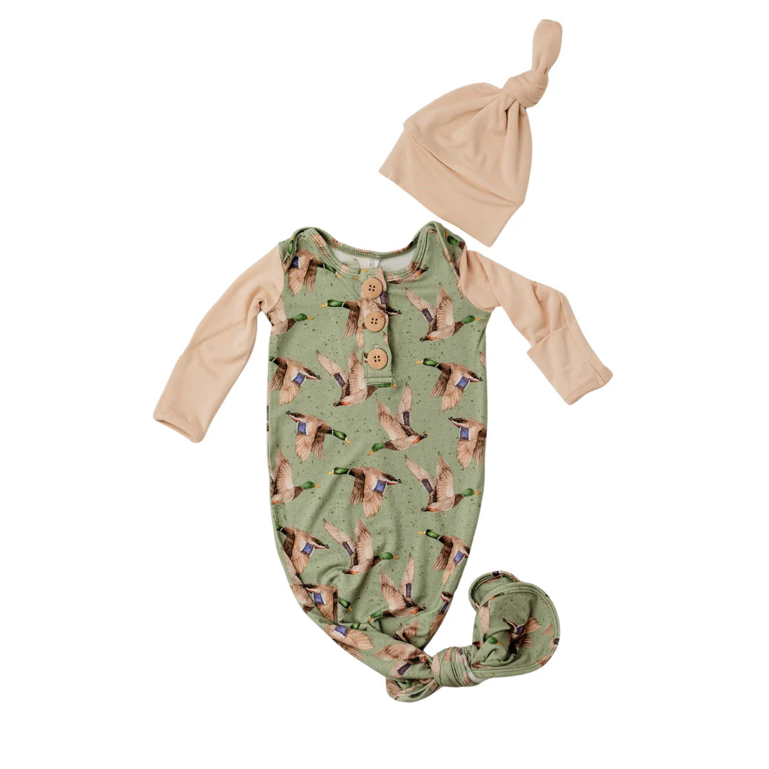 Mallard Skies Gown Set