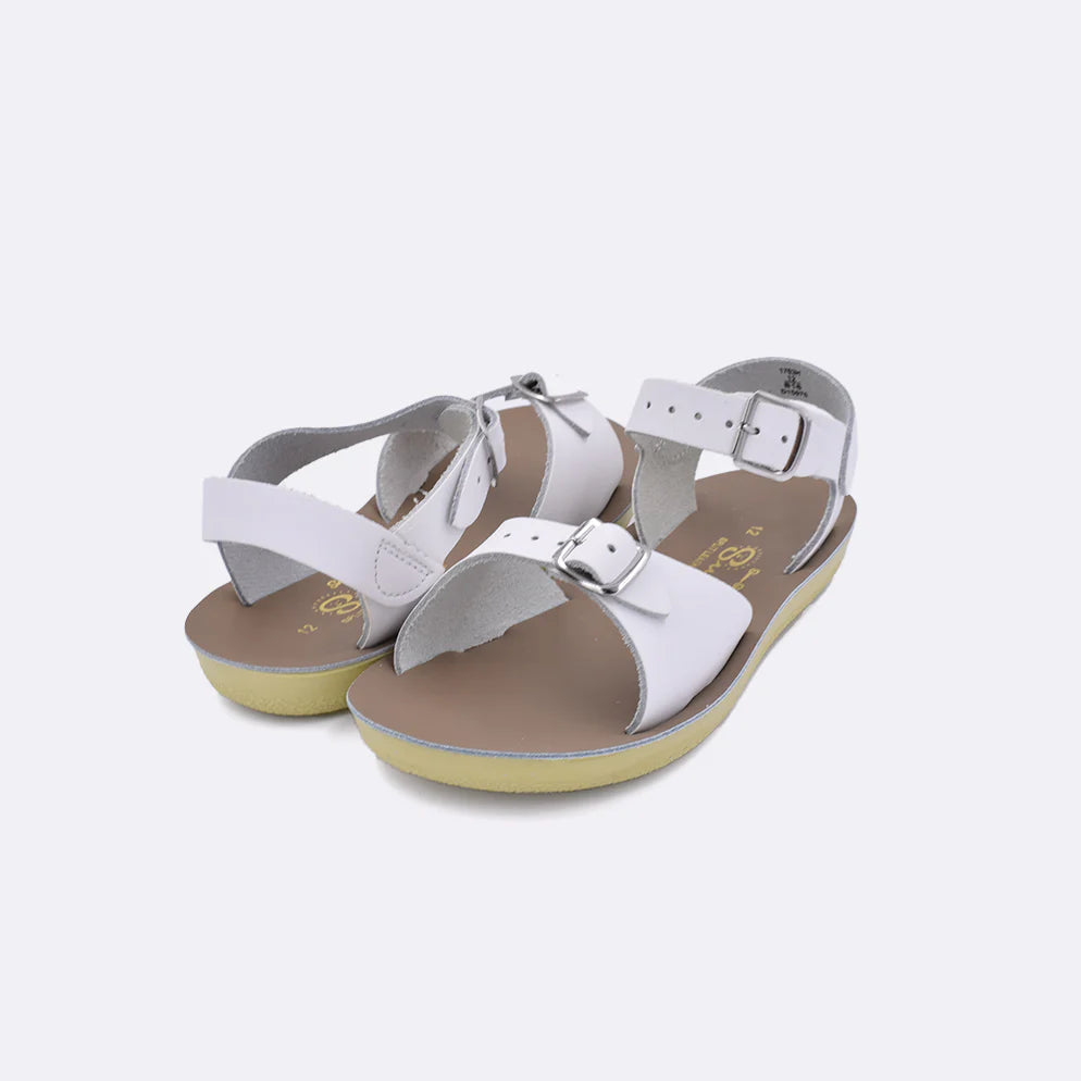 White Surfer Sandal