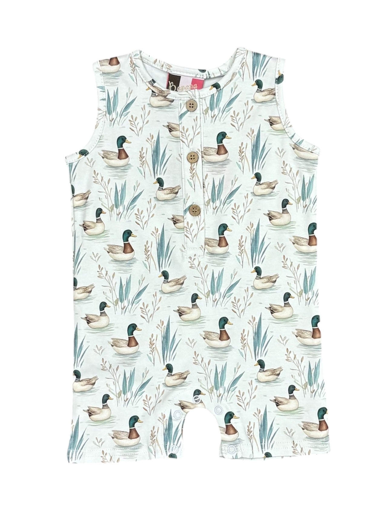 Feathered Friends Boys Romper