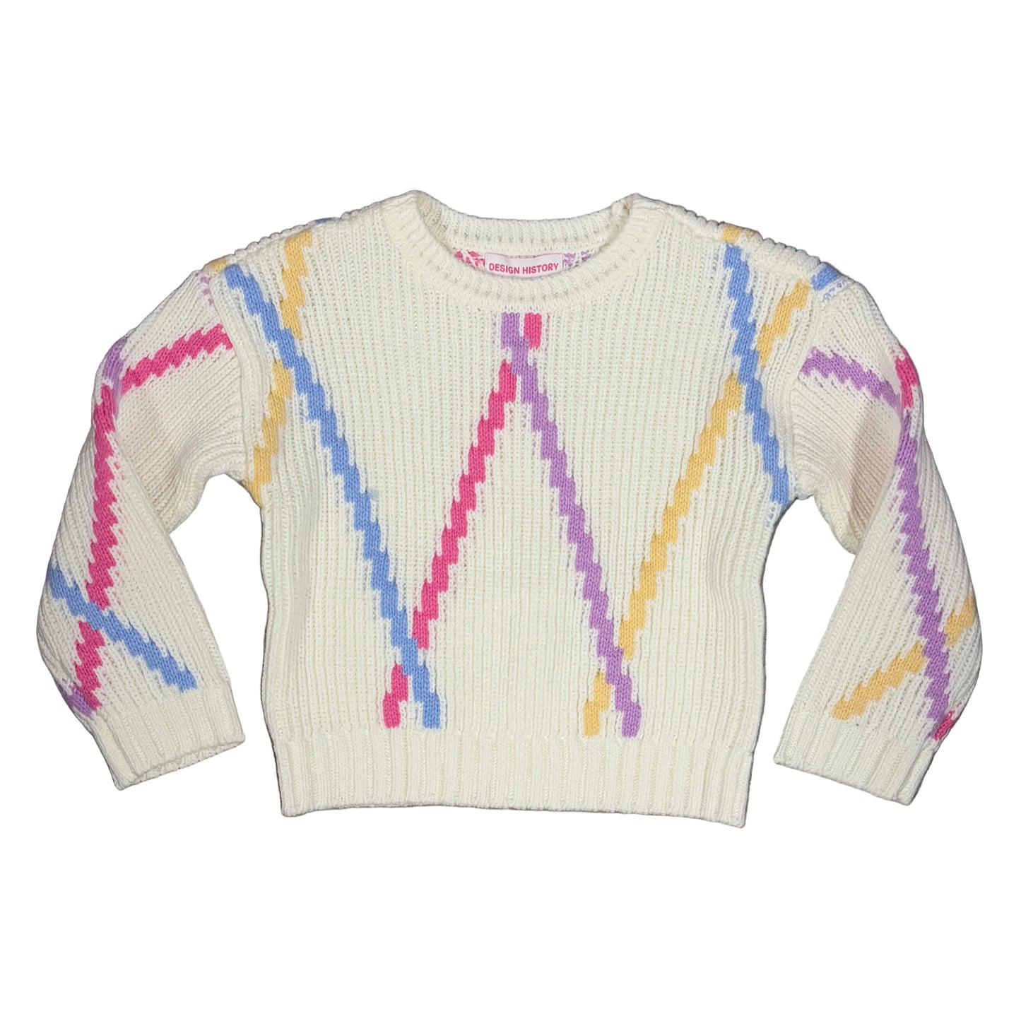 Cream Swaggy Stripe Sweater