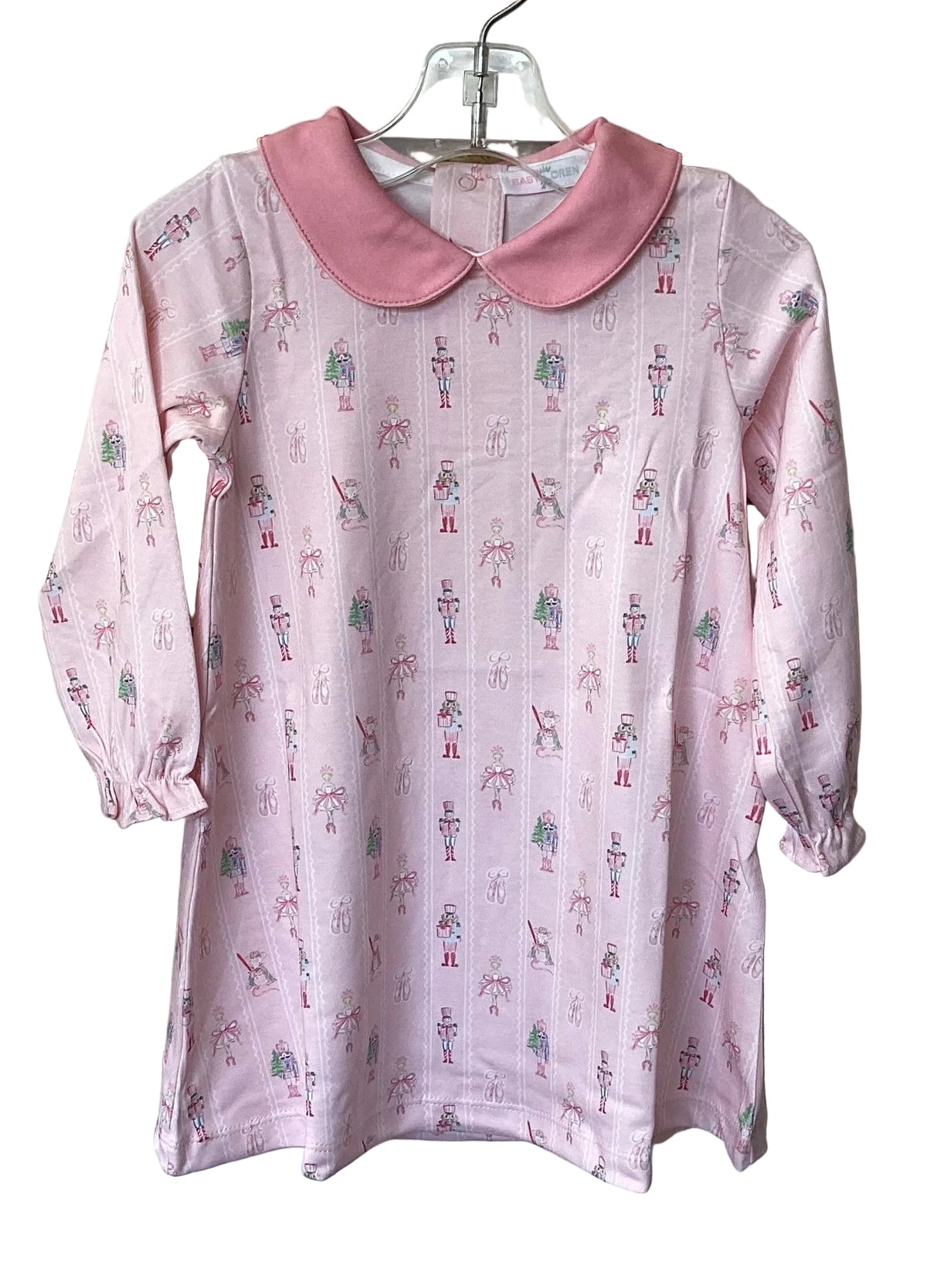 Nutcracker Pima Scallop Collar Dress