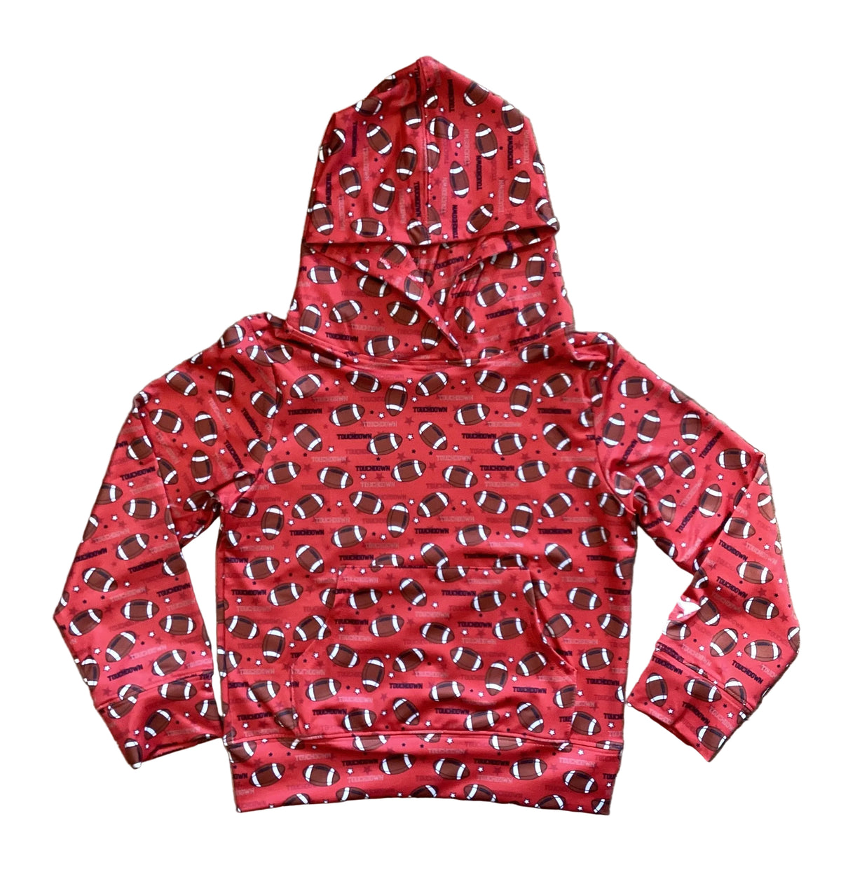 Ryder Tex Performance Hoodie-Red Touchdown