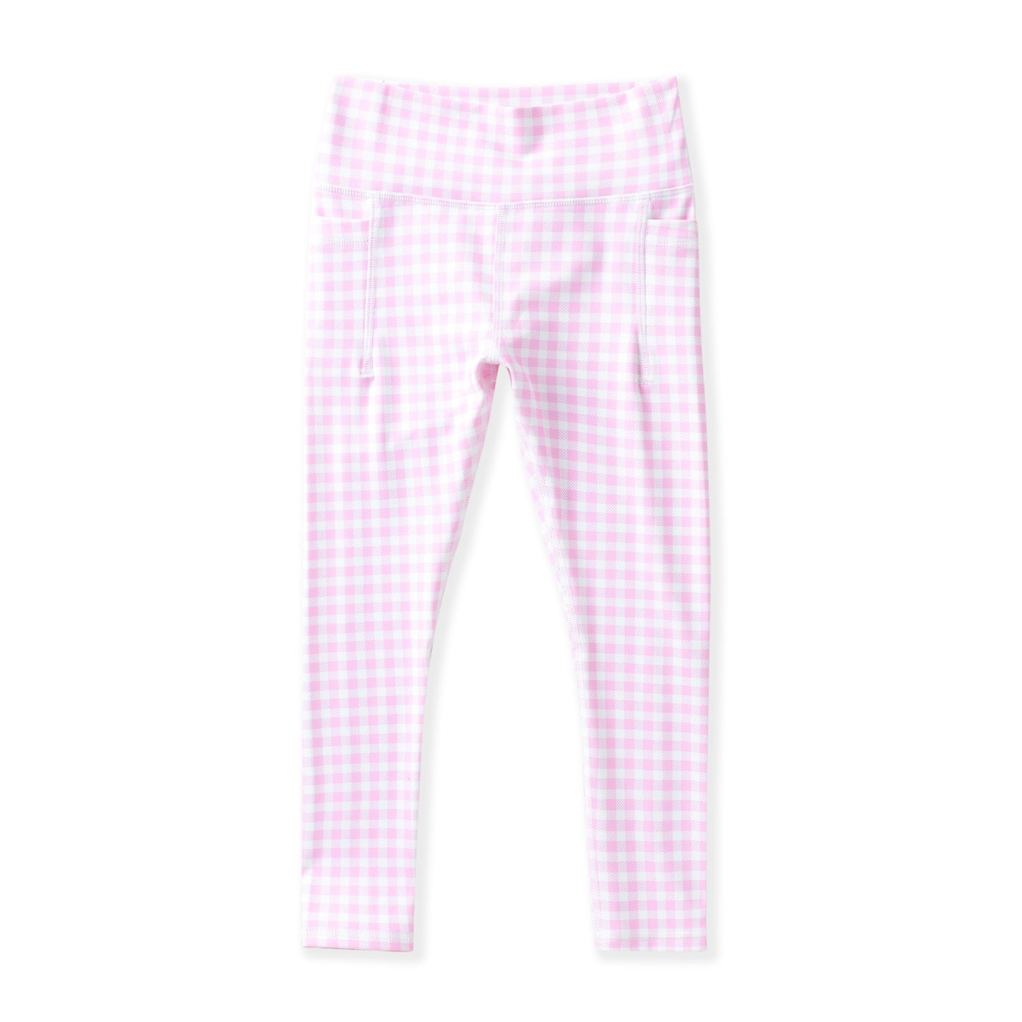 Pink Gingham Active Lagging