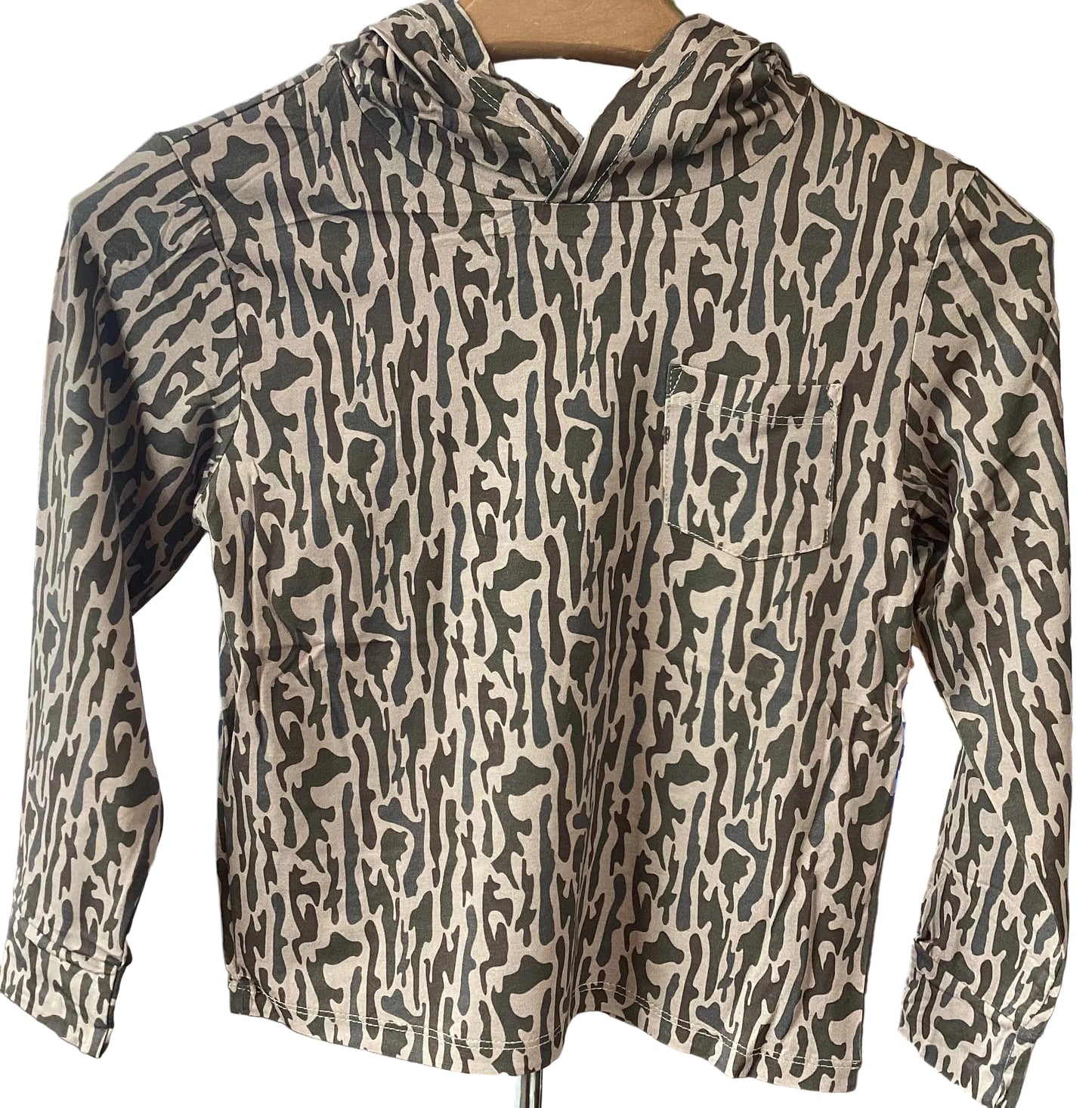 Retro Bayou Camo Lightweight Hoodie
