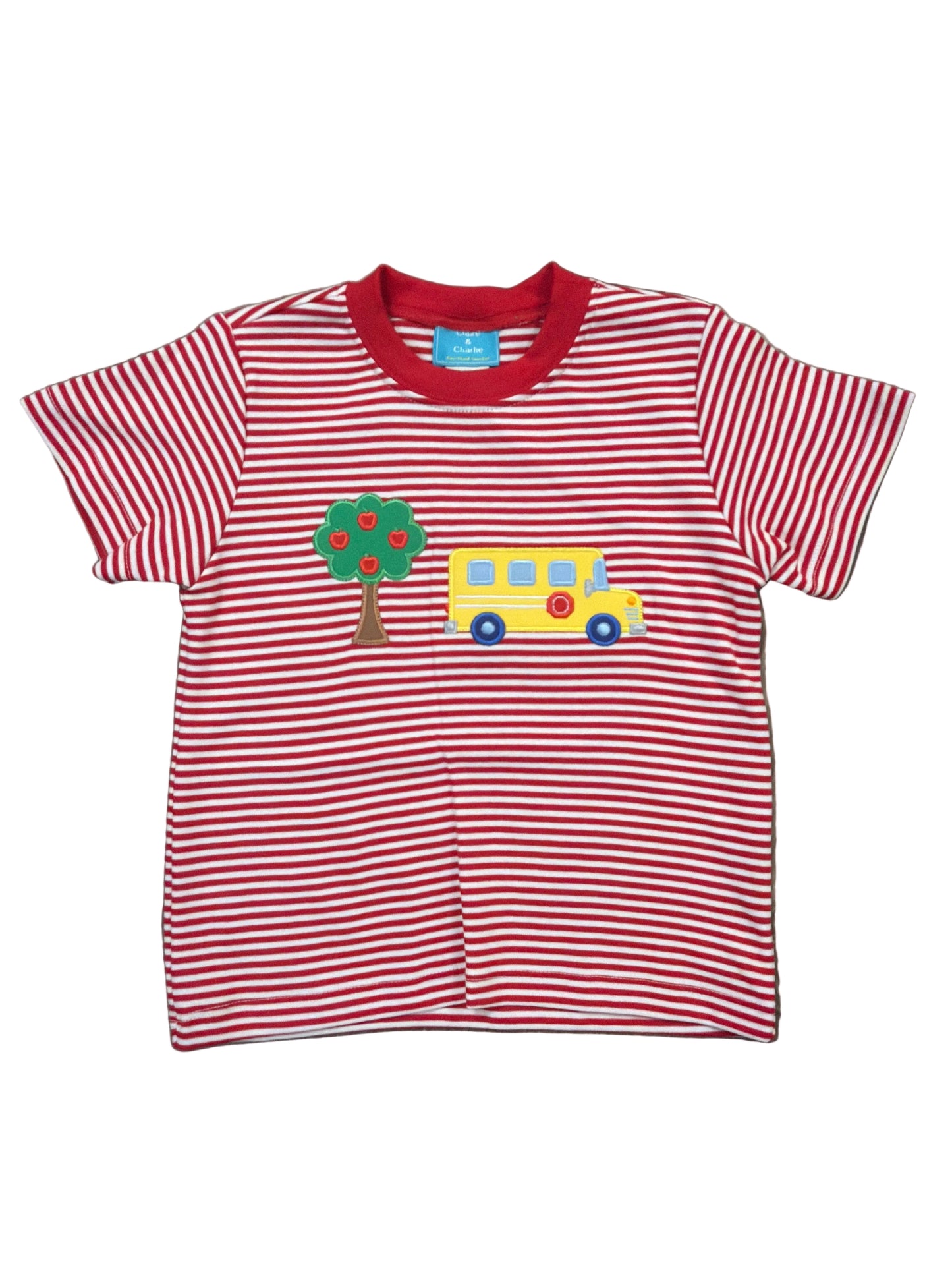 Boy's School Bus Stripe Tee
