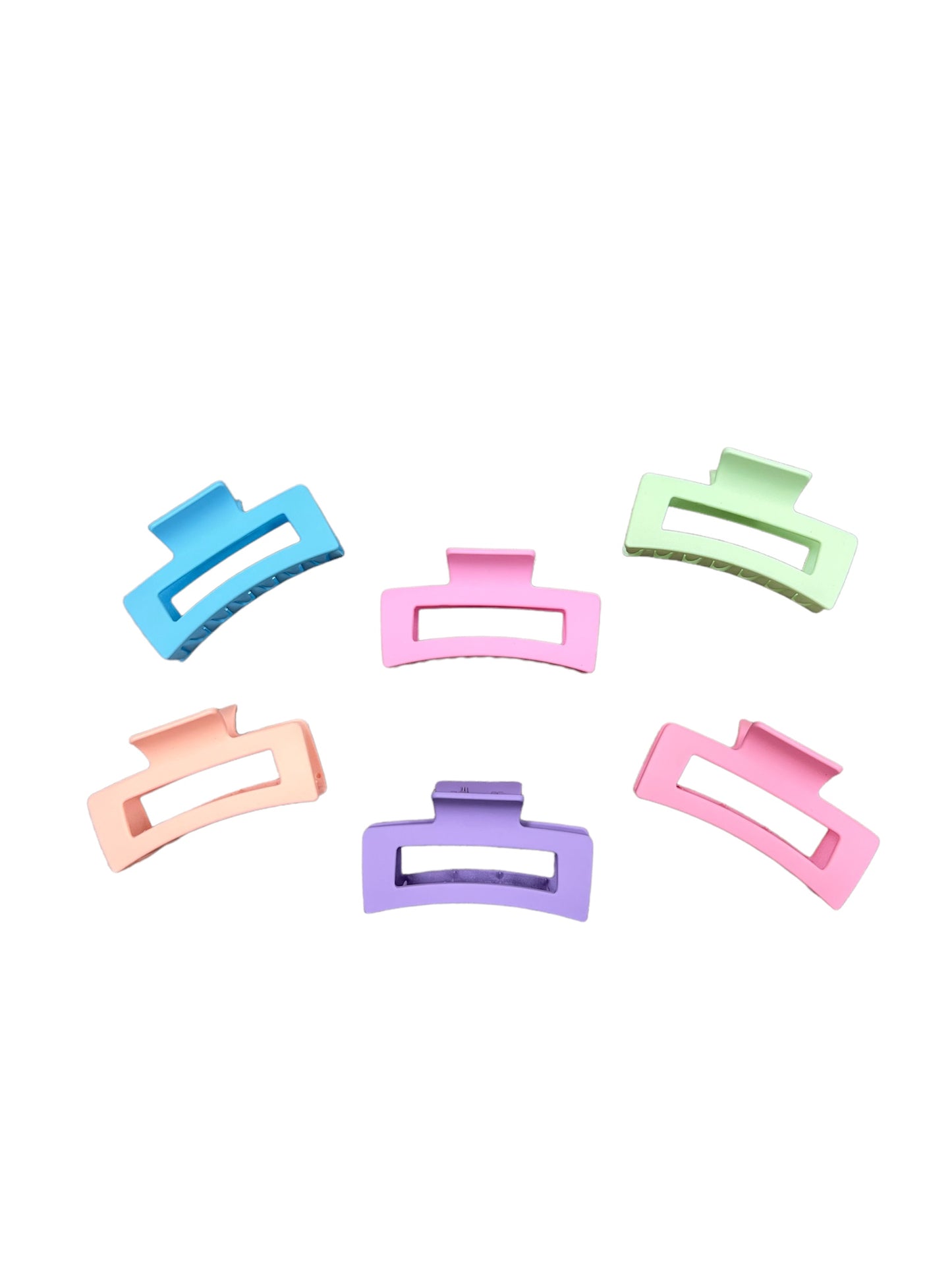 Pastel Assorted Claw Clips