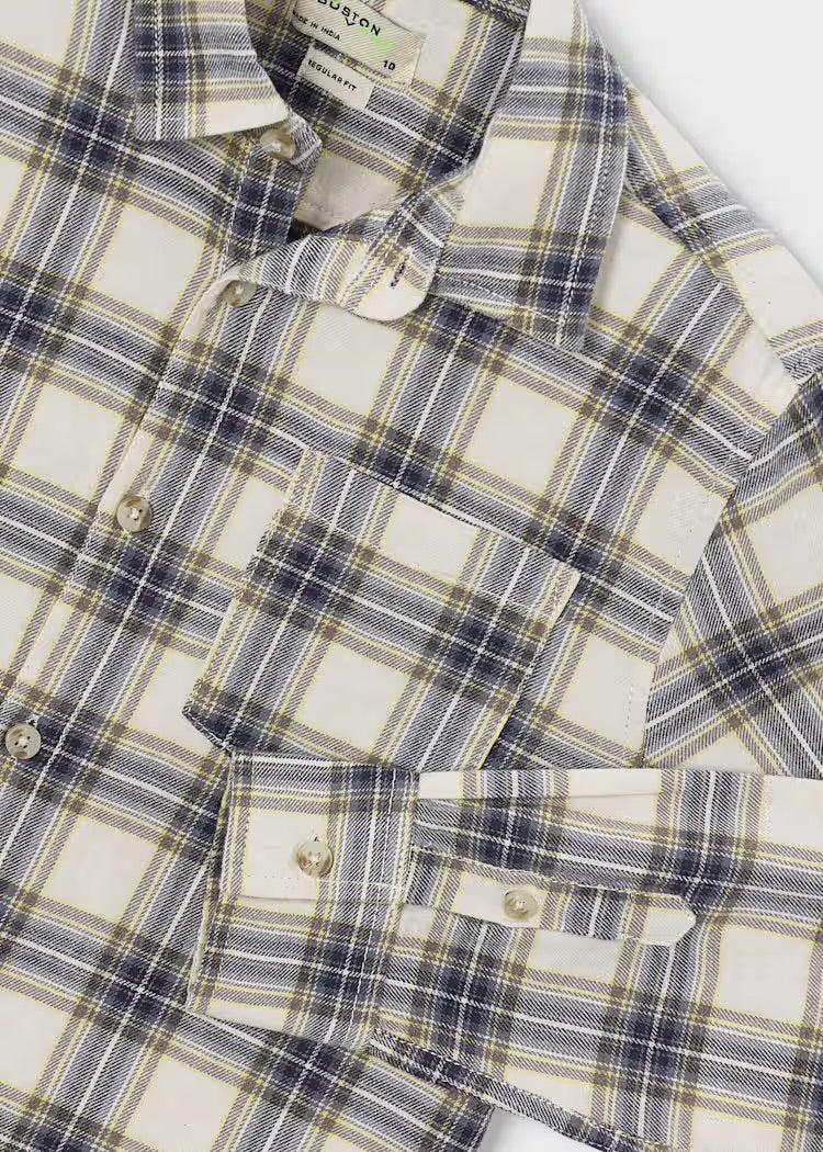 Boston Kids Plaid Button-Up
