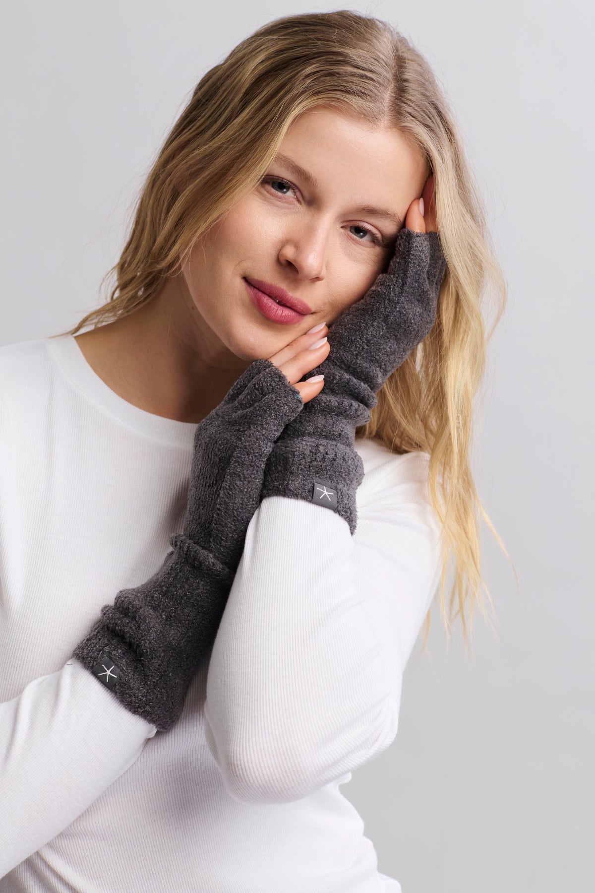 Fingerless Gloves - Carbon