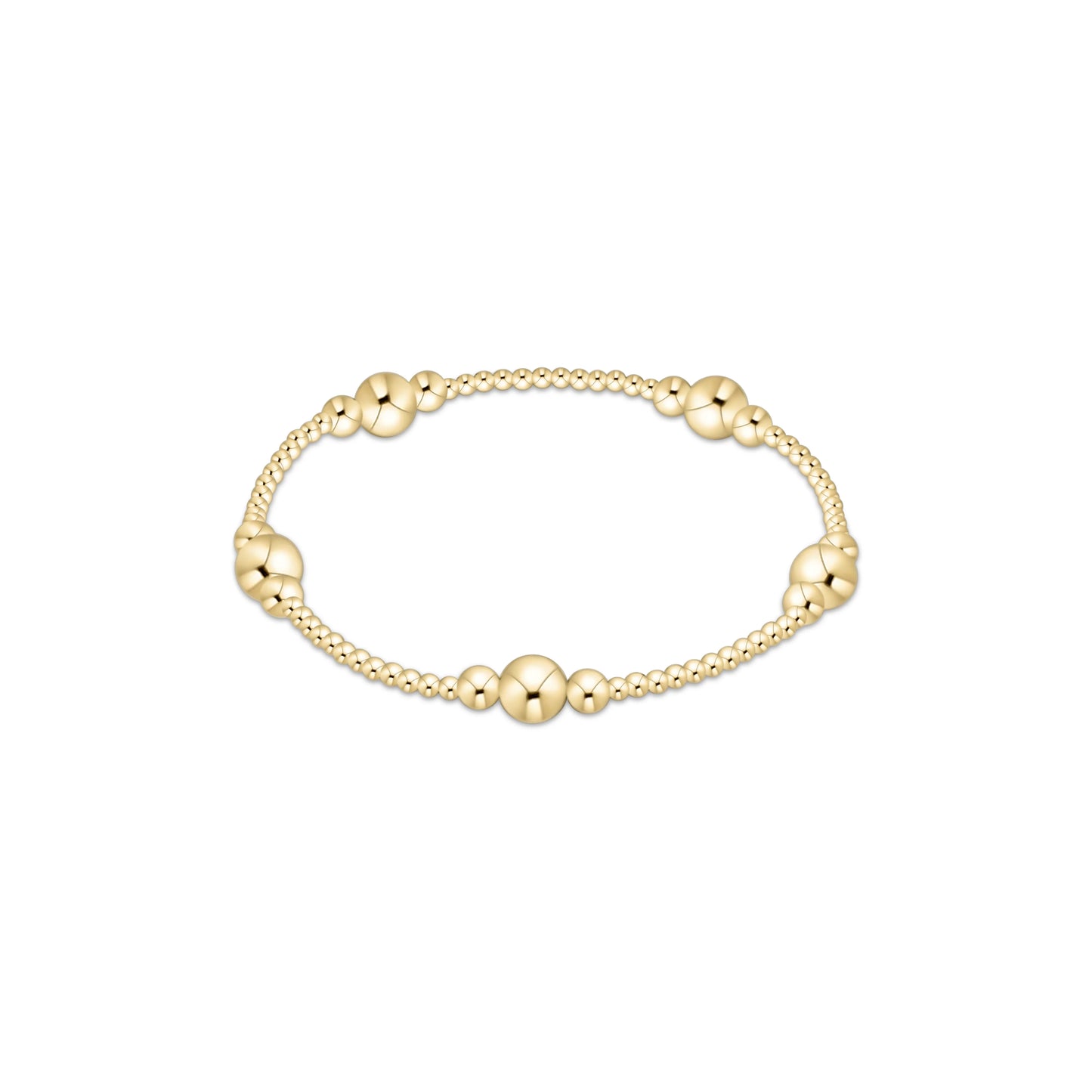 Purpose Gold 6mm Bead Bracelet