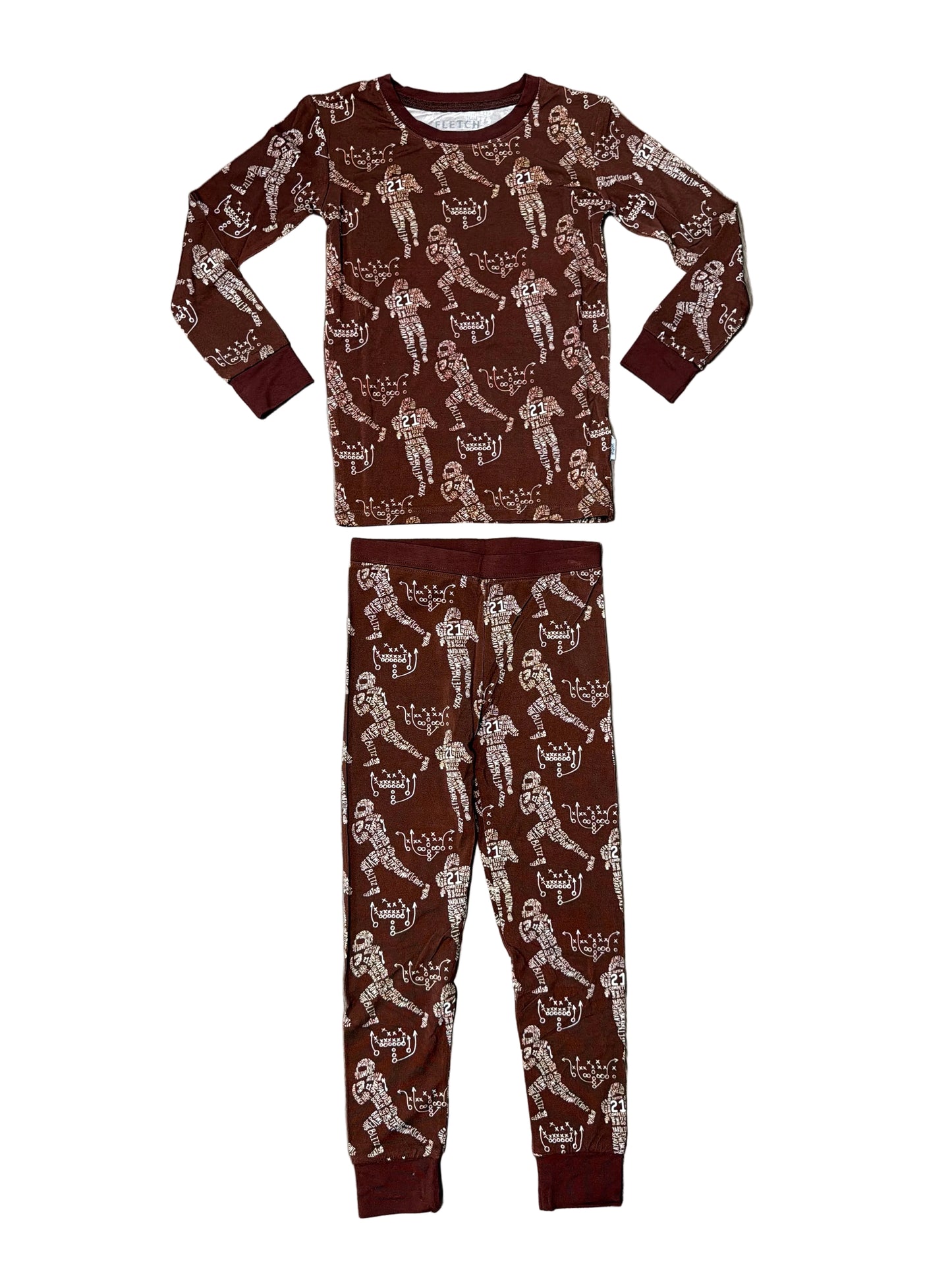 Playmaker Football Pajama Set