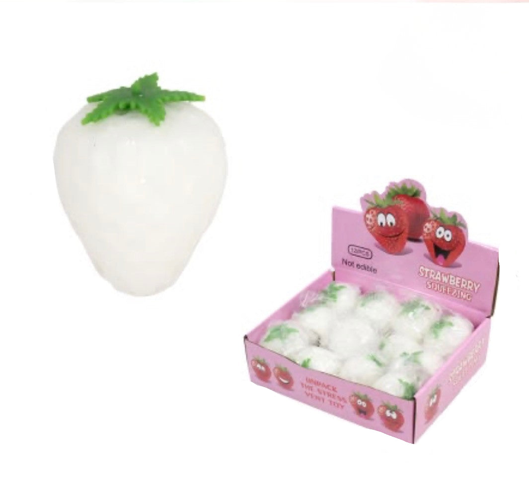 5" Squishy Color Change Strawberry