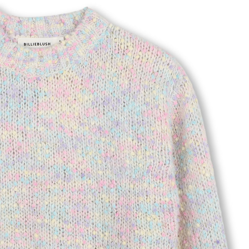 Pastel Mix Shiny Knitted Sweater
