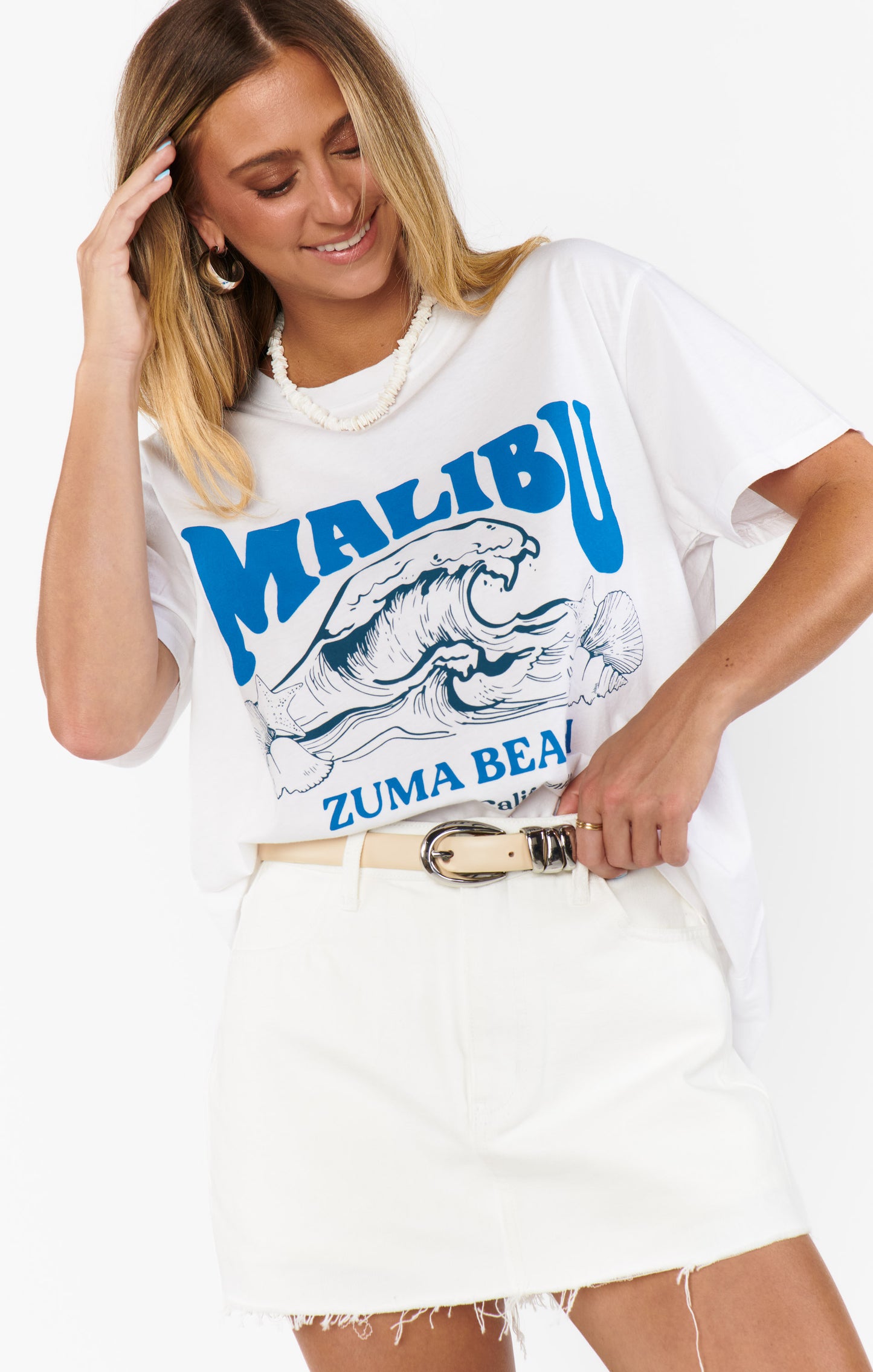 Malibu Beach Graphic Tee