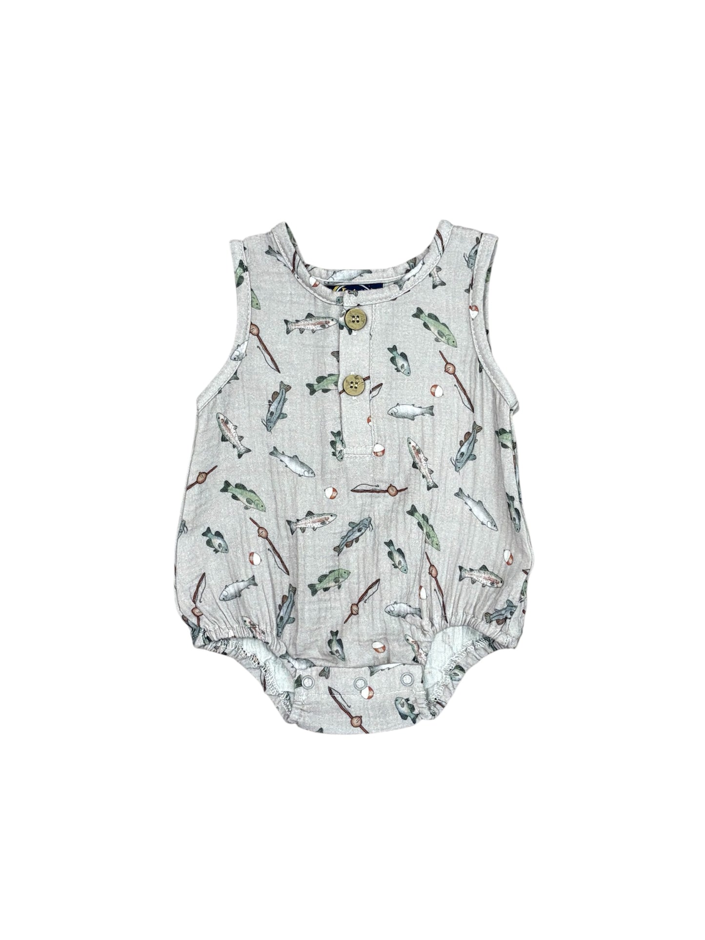 Gauze Trout Fish Bubble