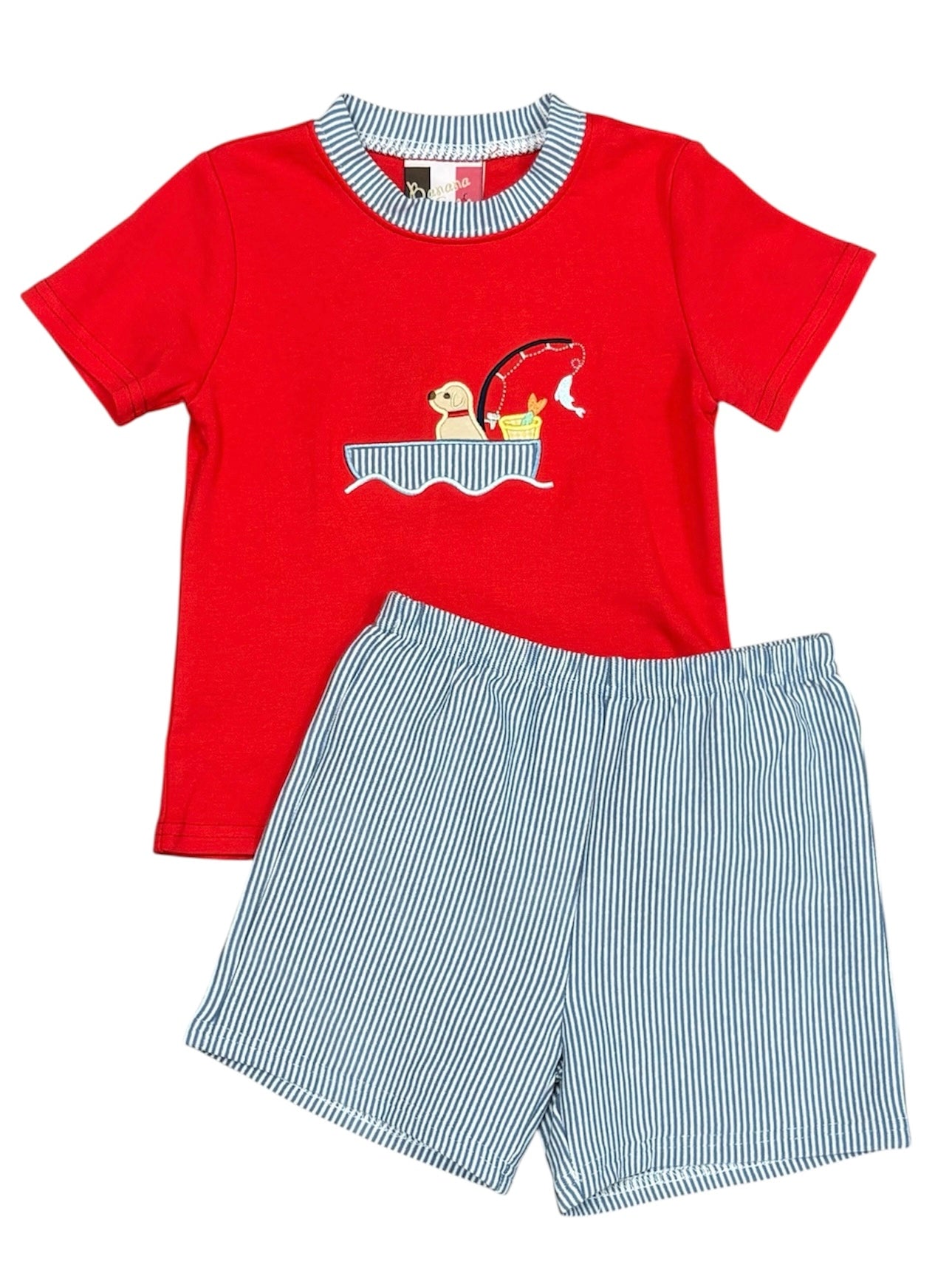 Reelin Them In Boys Short Set