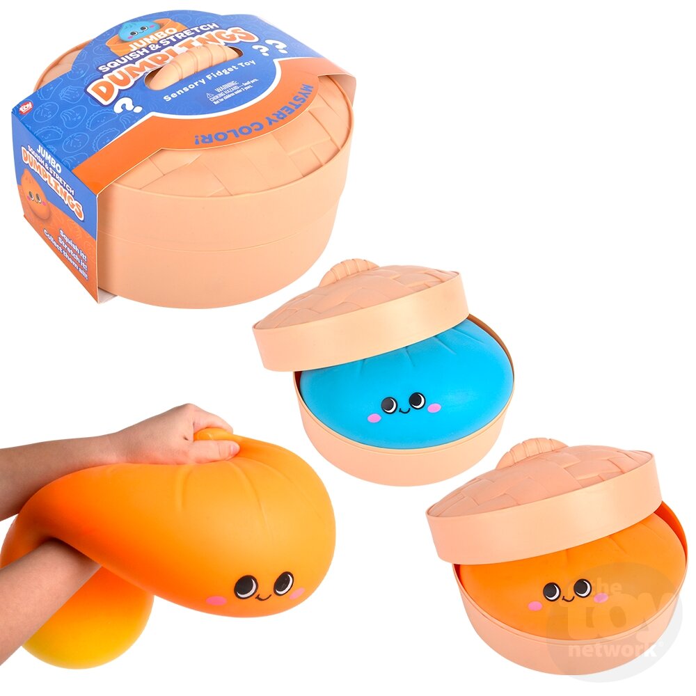 9.75 Jumbo Squish and Stretch Dumpling