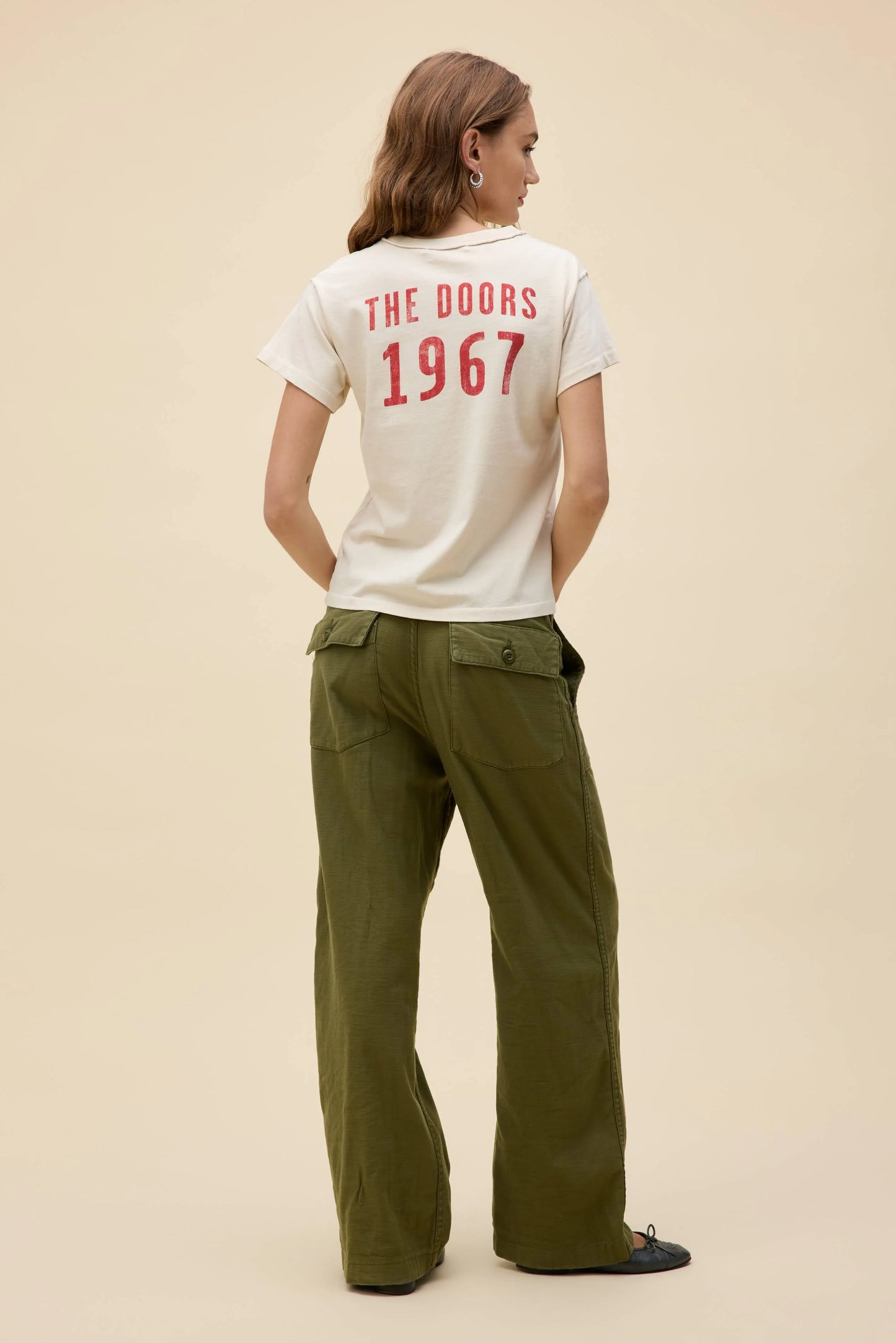 The Doors Light My Fire Reverse Girl Friend Tee