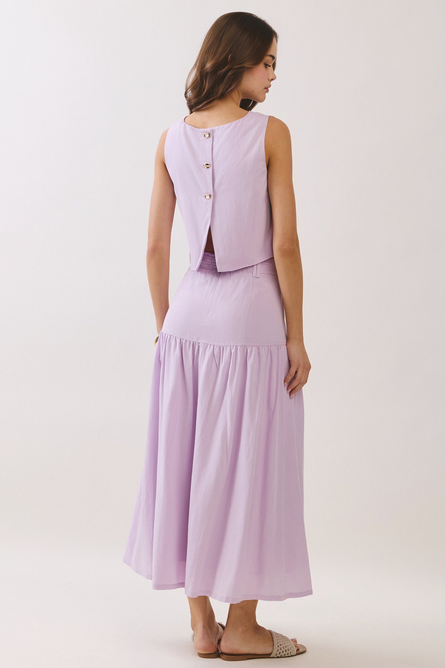 Lavender Midi Skirt