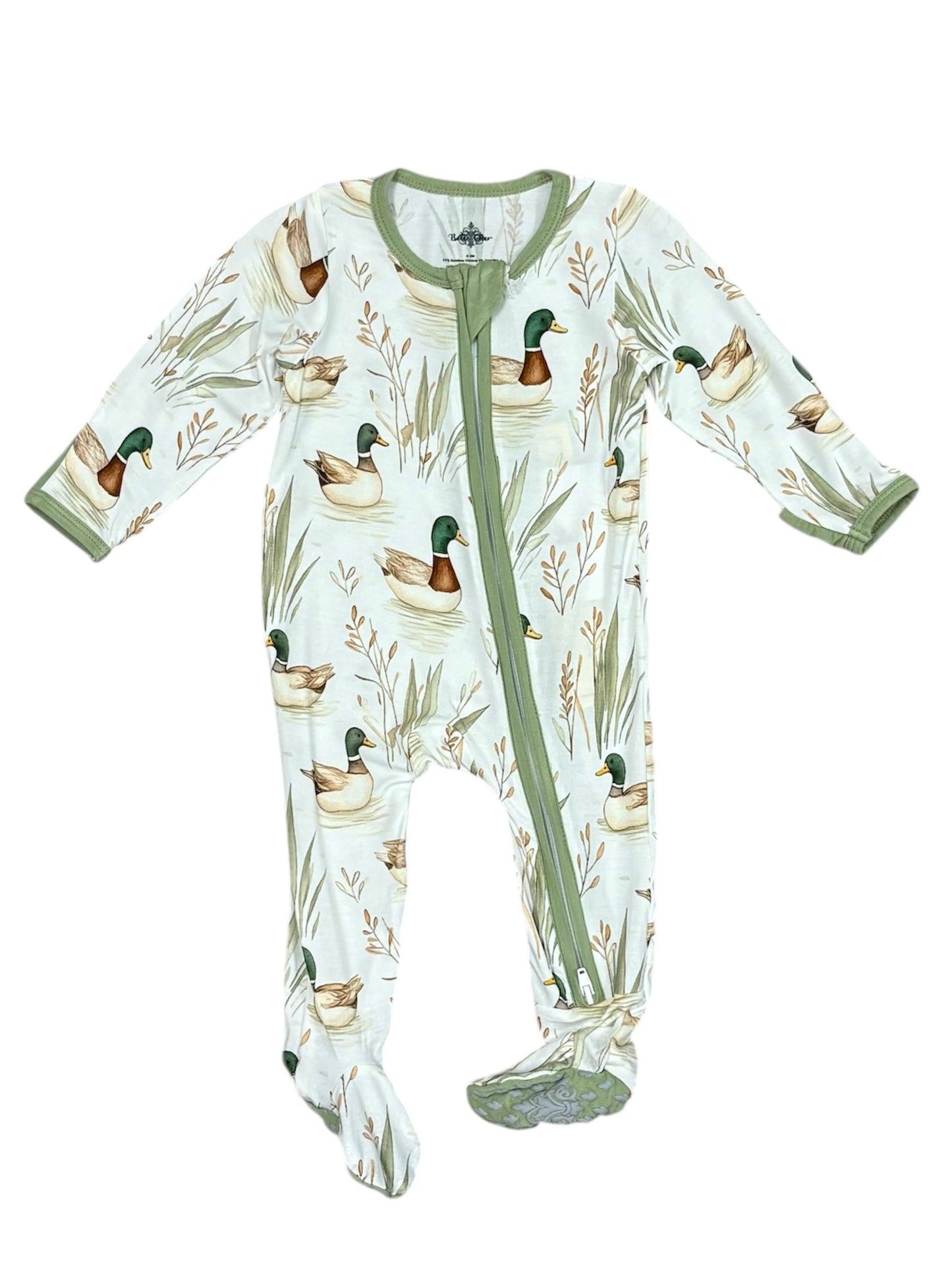 Marsh Mallard Bamboo Footie