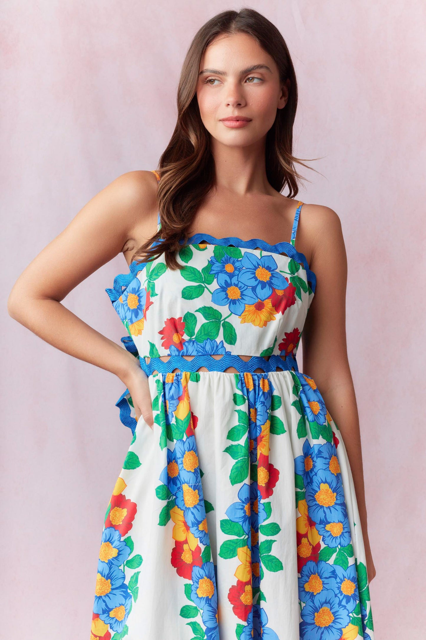 Poppy Floral Maxi Dress