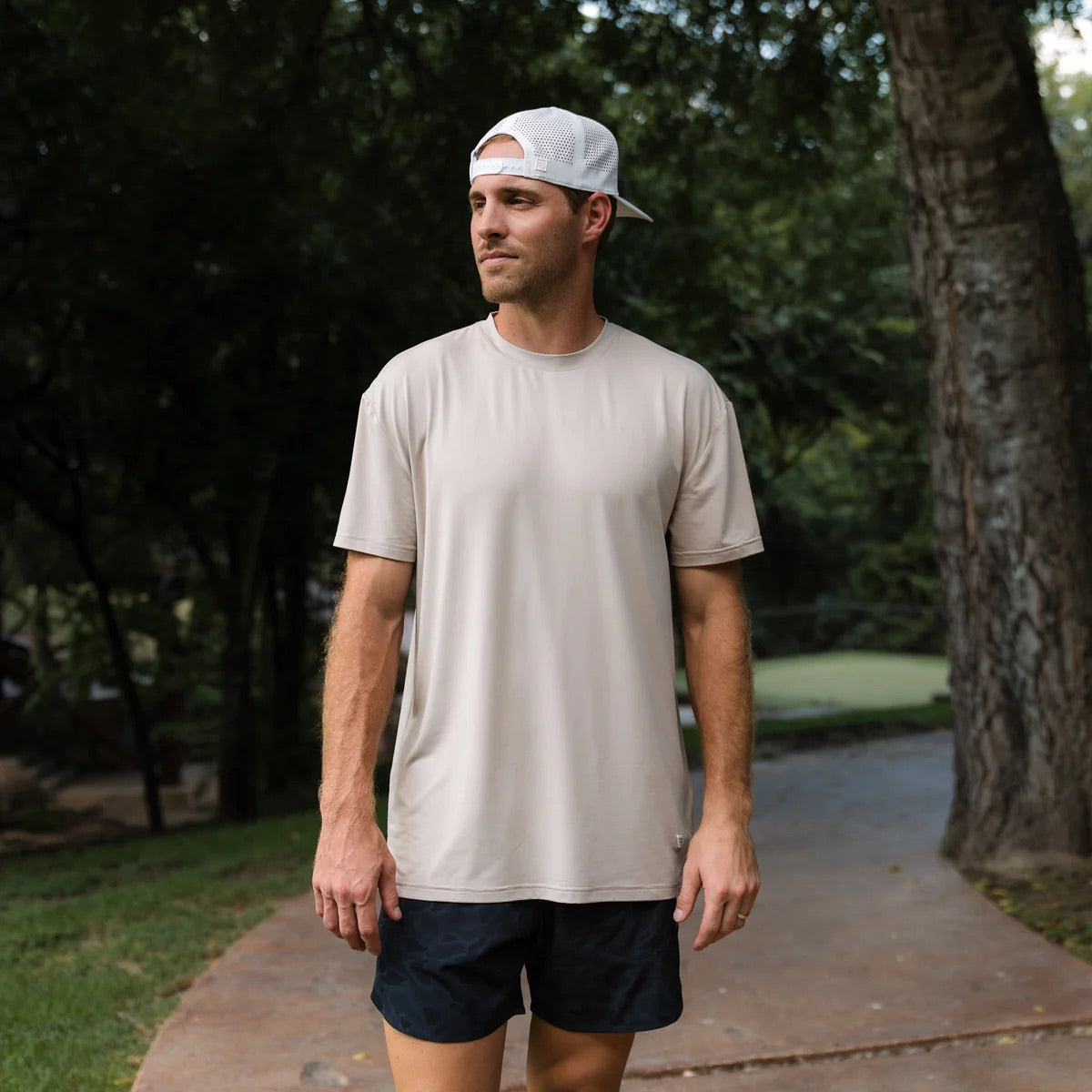 Go To Tee - Sandstone Men