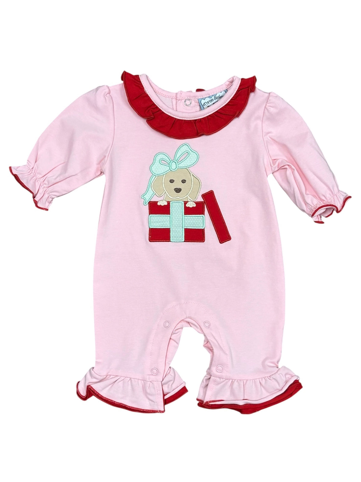 Christmas Puppy Romper