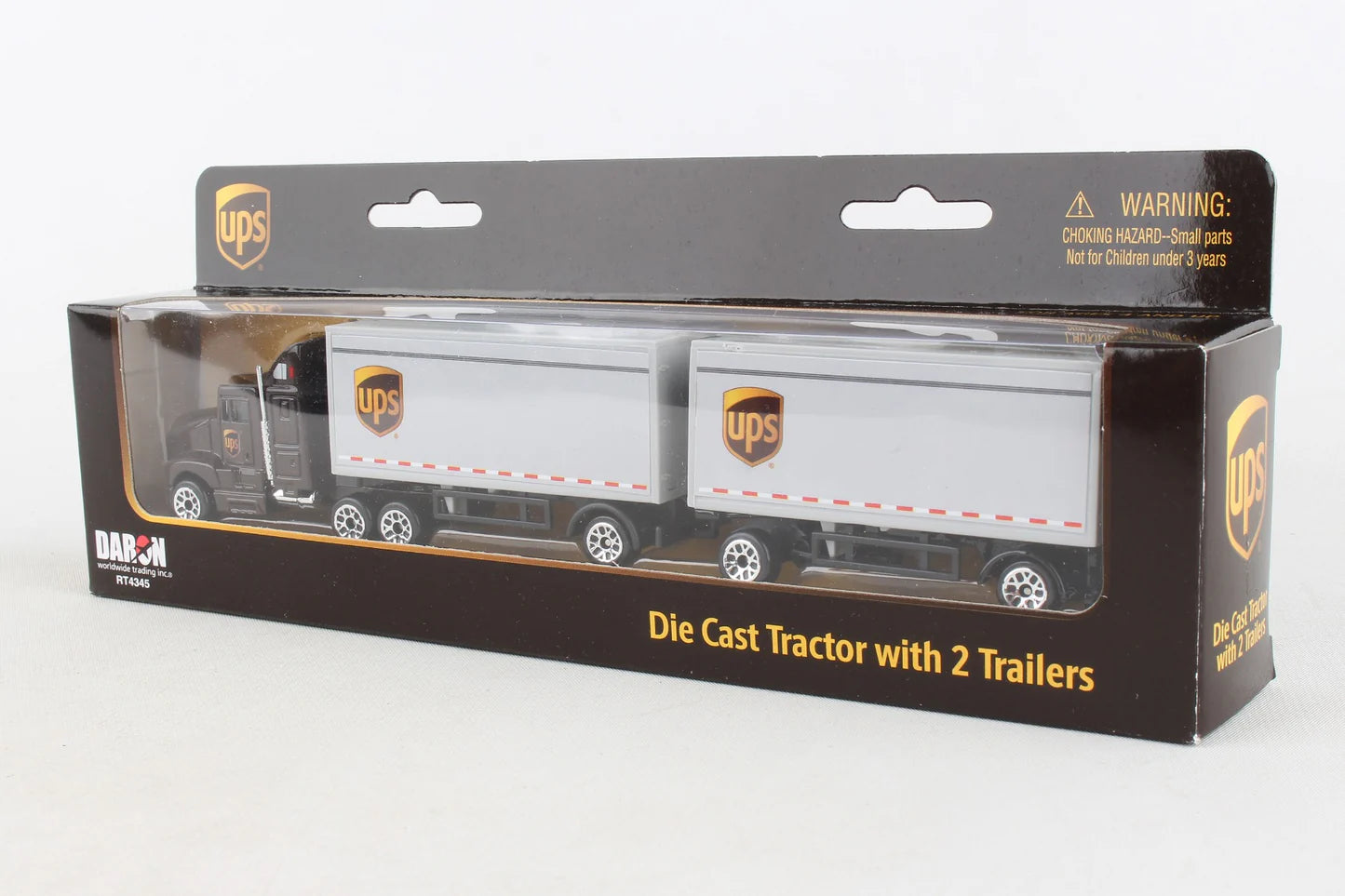UPS Tandem Tractor Trailer