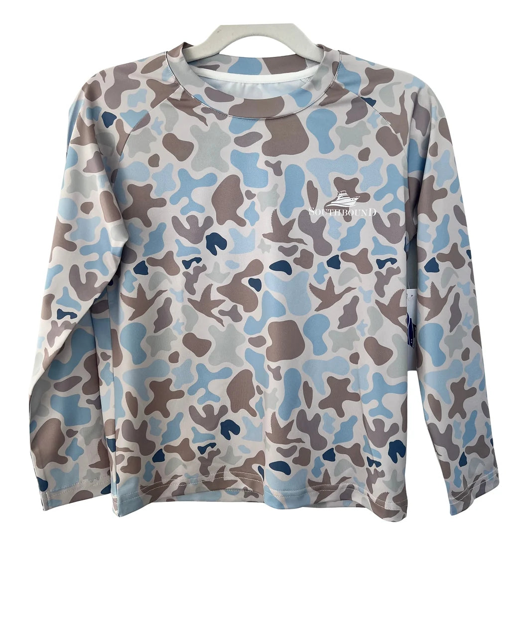 Performance Tee-Blue Camo