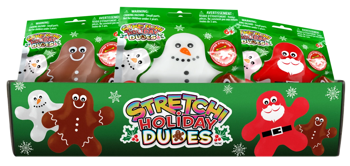 Holiday Stretchi Dudes Assorted