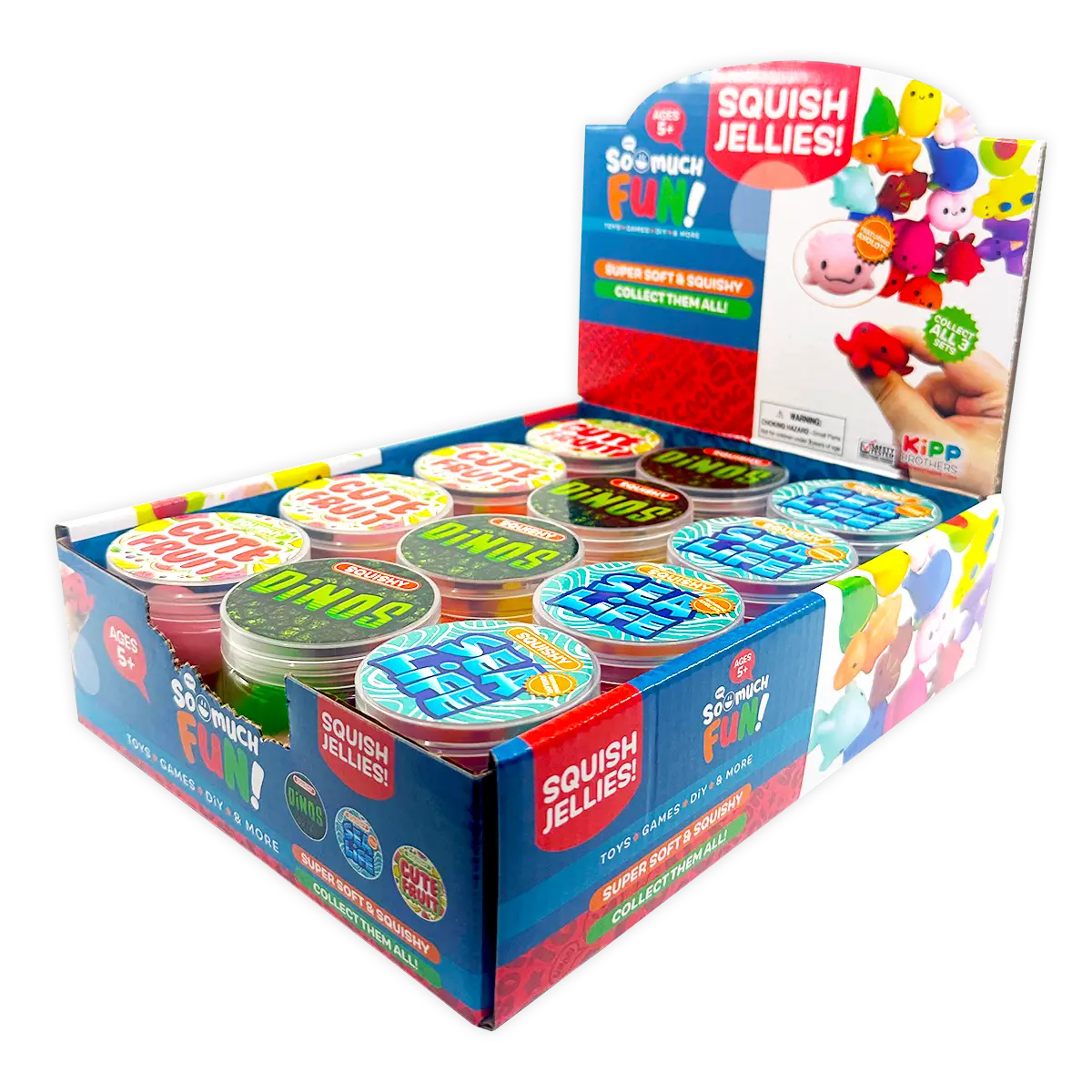 So Much Fun! Squish Jellies Toy Assortment