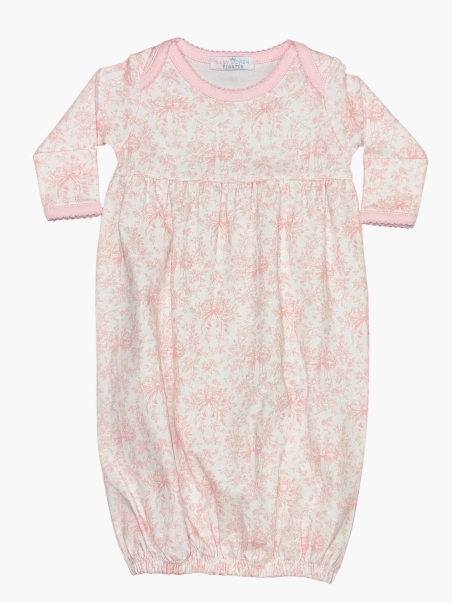 Gigi Pink Toile Gown