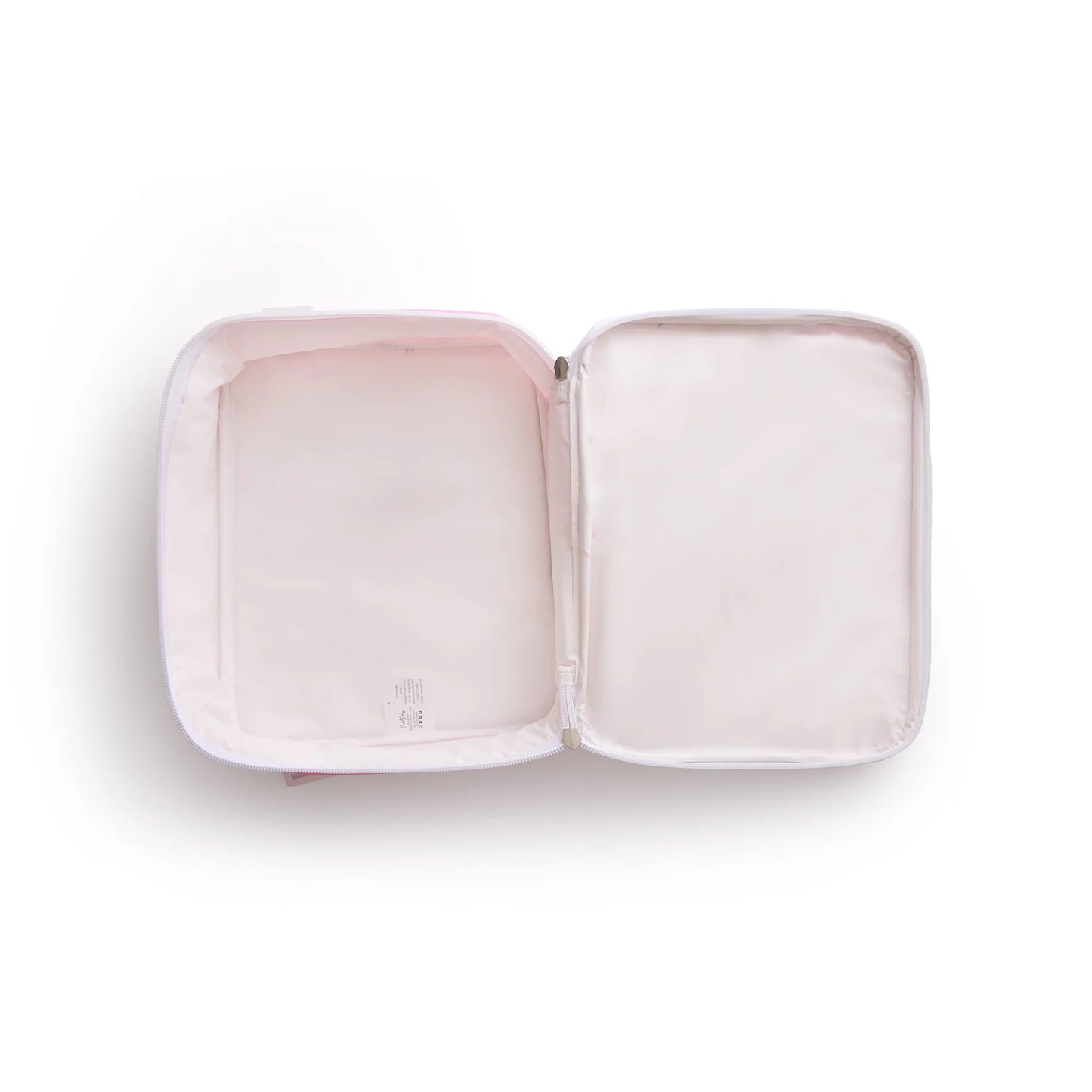 Pink Bow Confetti Insulated Lunch Box