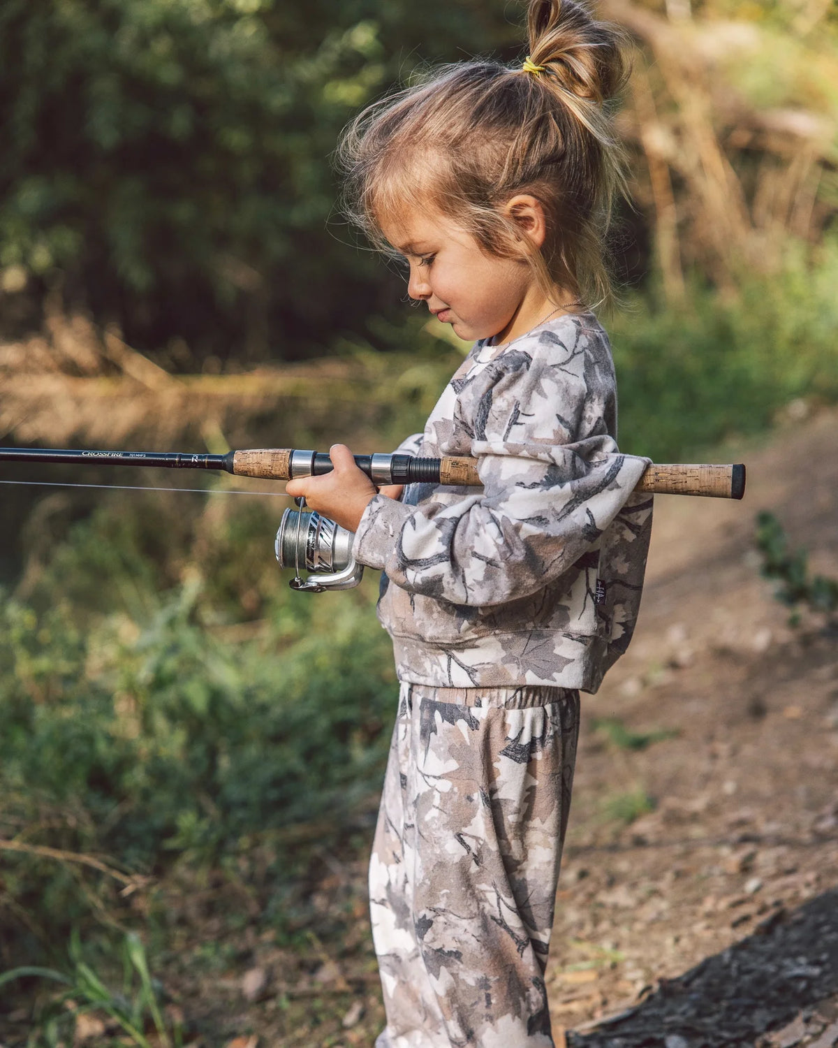 Ivory Camo Hacci Set