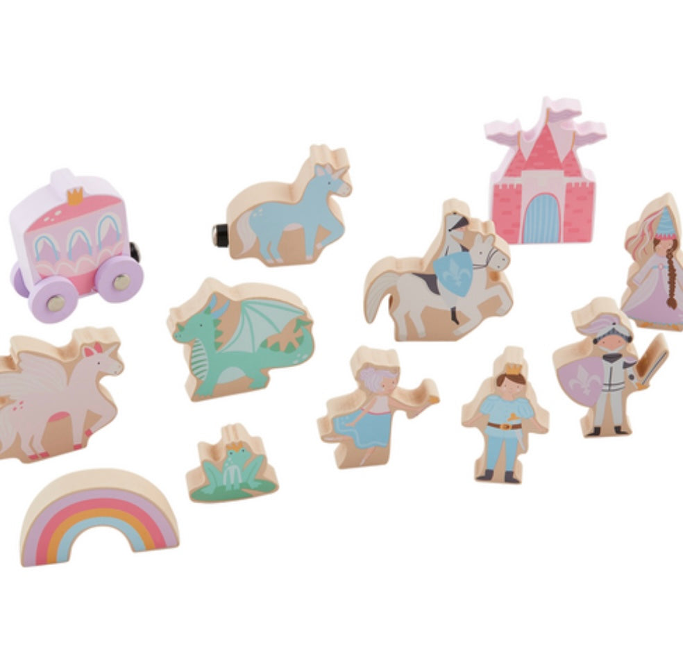 Princess Wood Toy Set