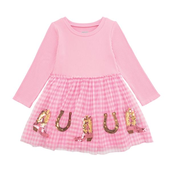 Sequin Western Tutu Dress