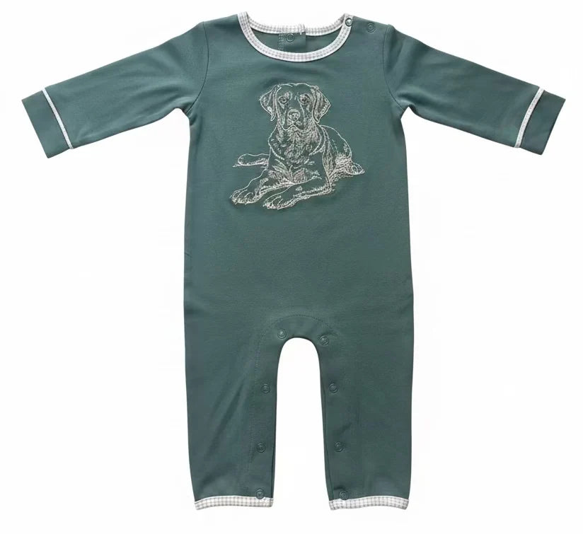Man's Best Friend Boys Romper